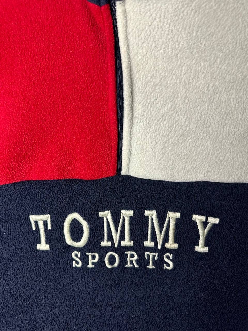 Tommy Hilfiger × Tommy Jeans × Vintage Vintage Tommy Sports fleece sherpa bootleg jacket size XXL Size US XXL / EU 58 / 5 - 2 Thumbnail