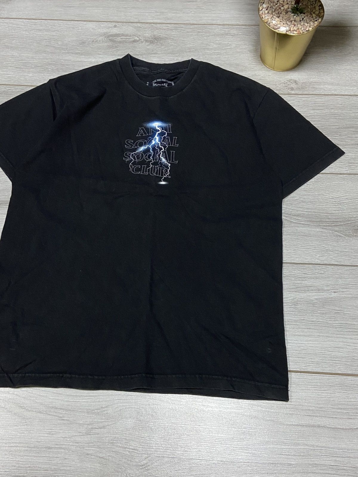 Anti Social Social Club Anti Social Social Club USA reflective Lightning Tee Y2K Size US L / EU 52-54 / 3 - 3 Thumbnail