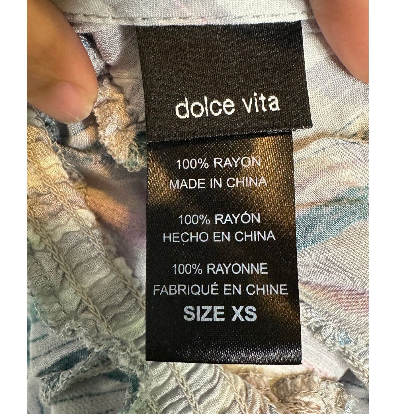 Dolce Vita Dolce Vita green pink multi stripe capri jumpsuit size XS Size 26" / US 2 / IT 38 - 3 Thumbnail