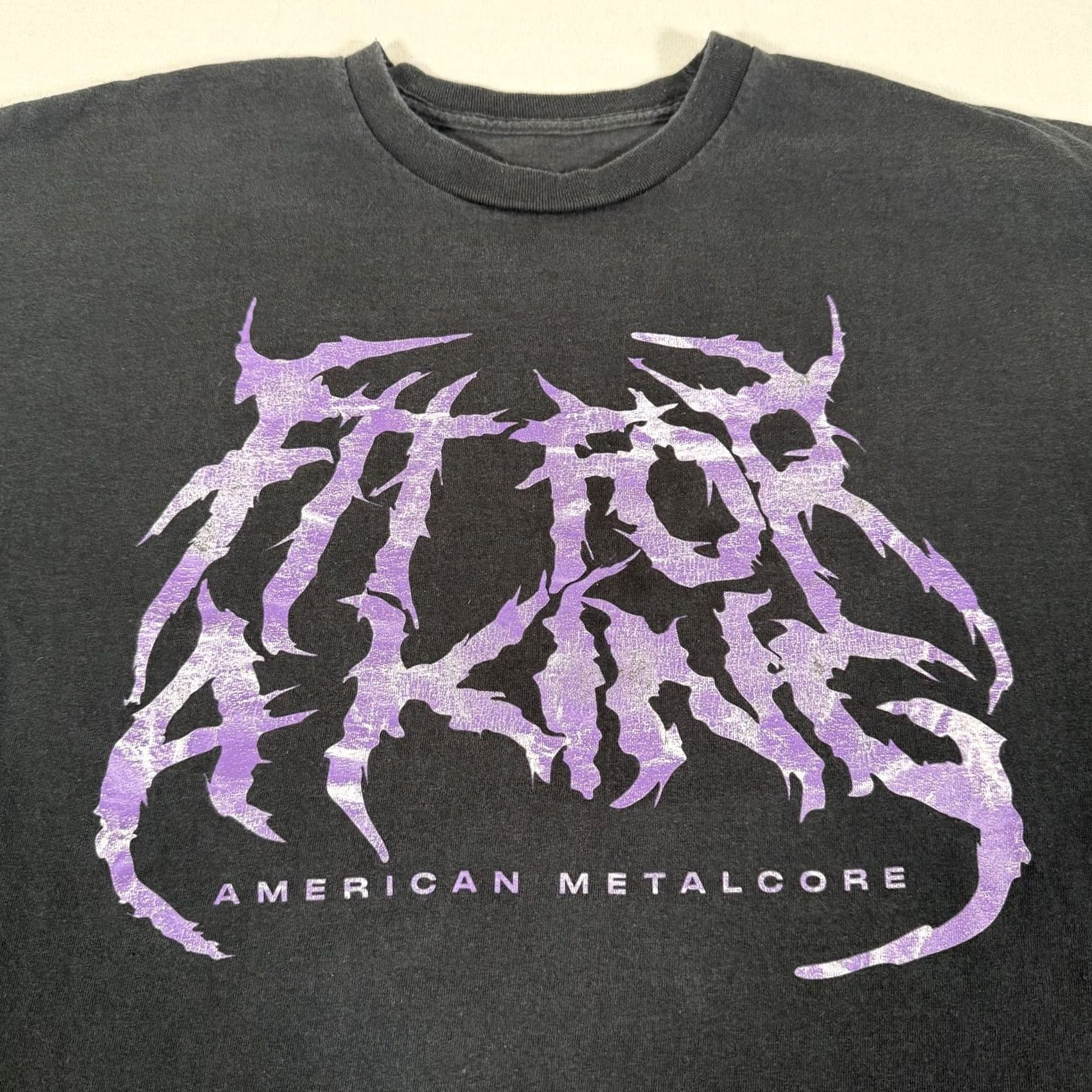 Vintage Fit For A King Shirt Mens XL Black Graphic Print Band Tee Tour Size US XL / EU 56 / 4 - 3 Thumbnail