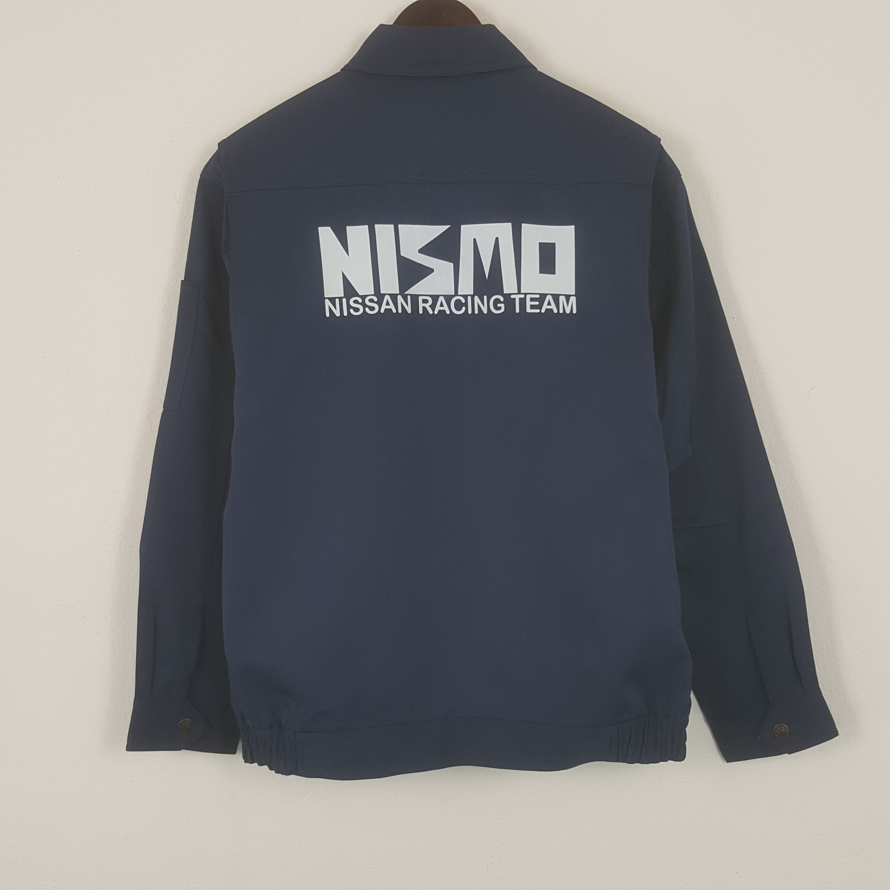 Nismo Nissan Racing Team Custom Art Worker Zipper Jacket
