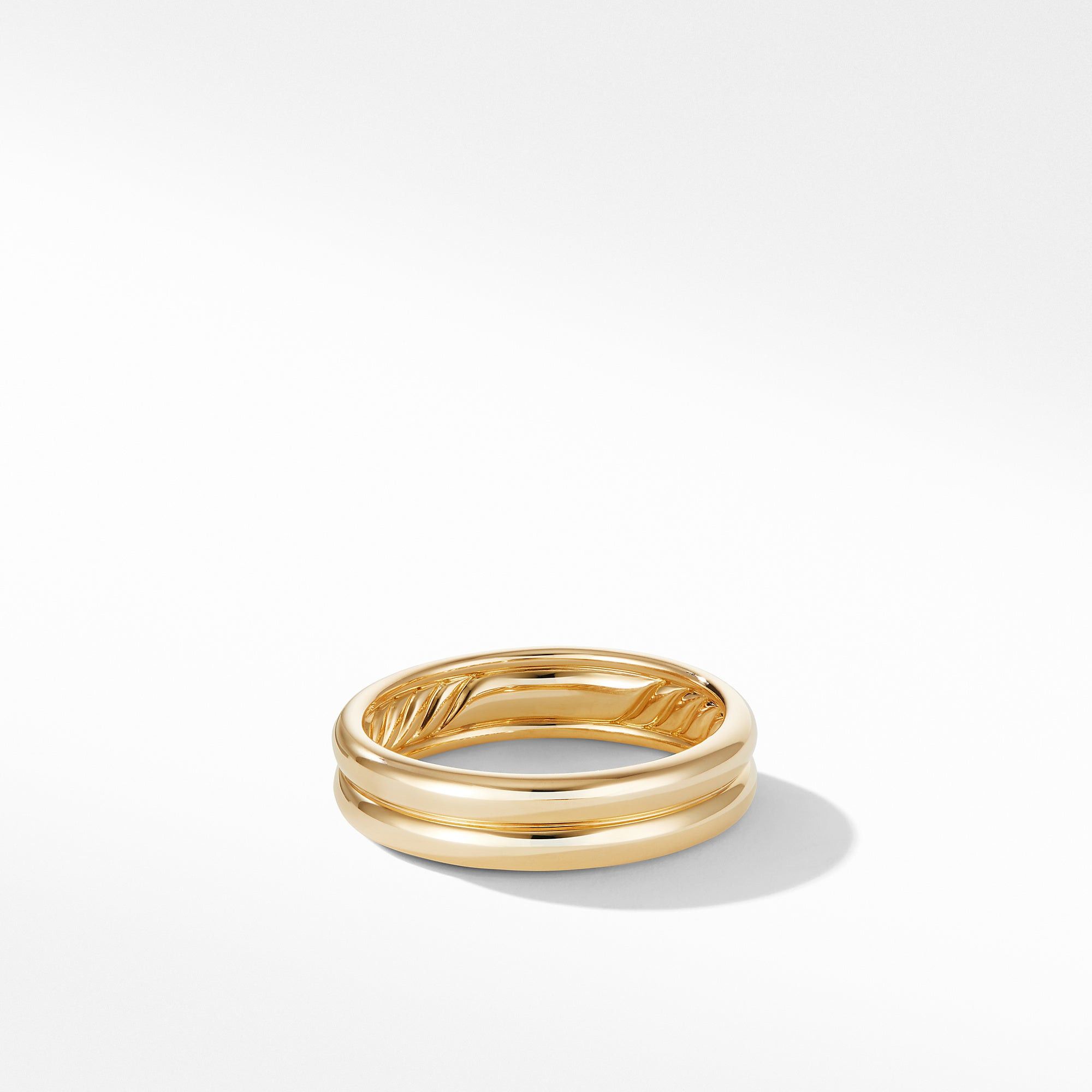 David Yurman o1w1db10325 Size:OS/ DY Classic Double Band Ring in Golden Size ONE SIZE - 1 Preview