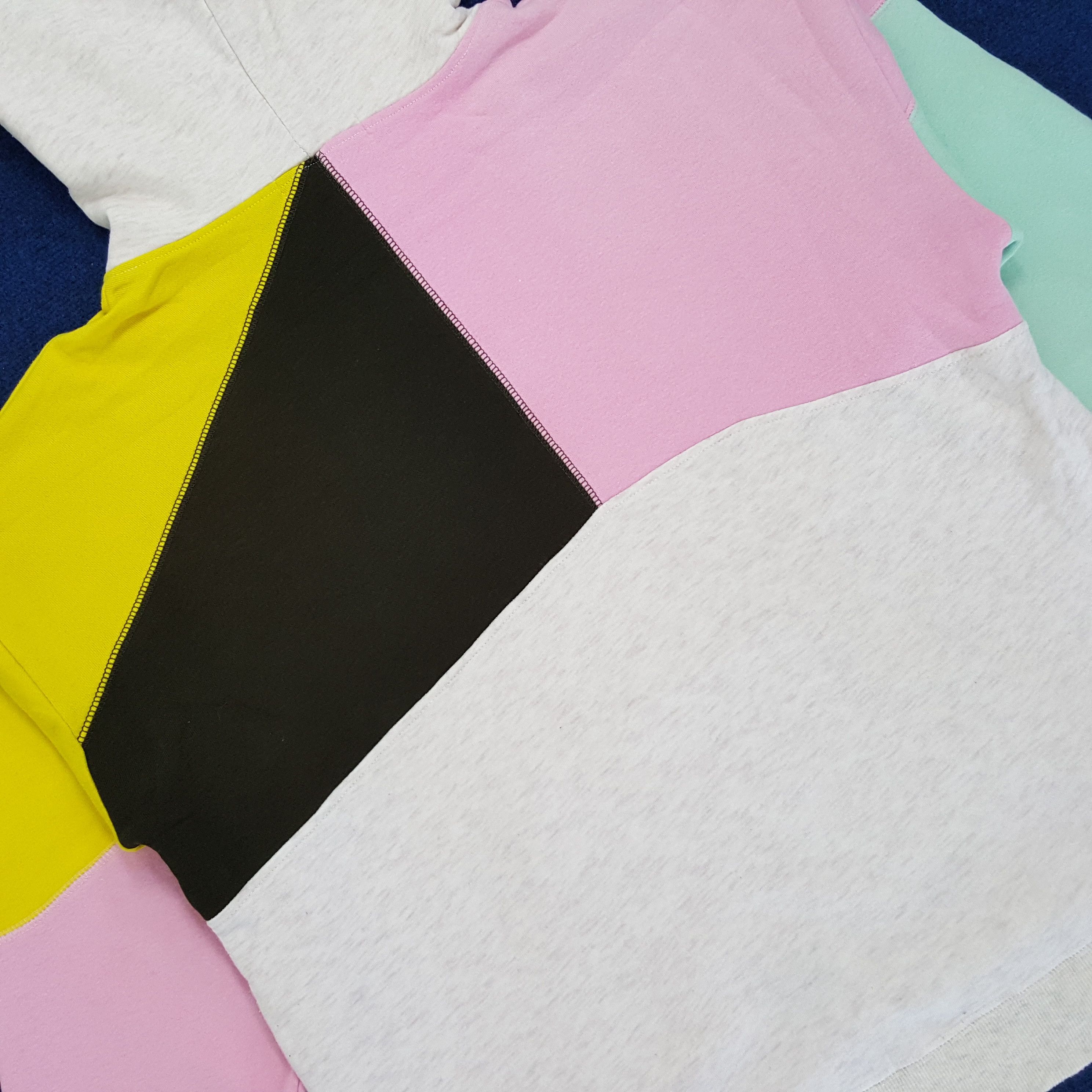 Vintage Vintage Streetwear Colour Block Hoodies Size US M / EU 48-50 / 2 - 4 Thumbnail