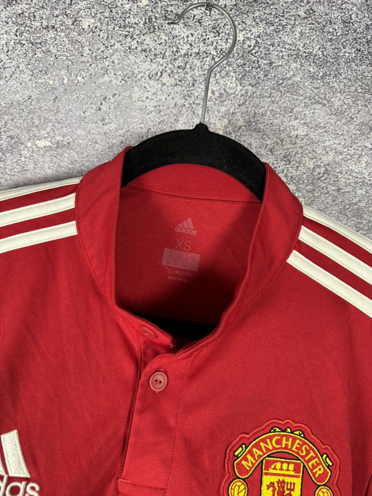 Adidas × Vintage Vintage Manchester United 2017/18 Adidas Soccer Jersey Small Size US S / EU 44-46 / 1 - 9 Thumbnail