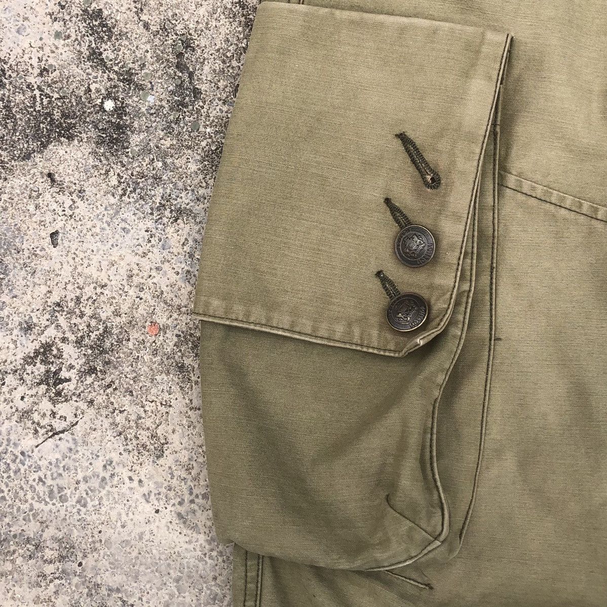 Japanese Brand Japanese Boisbois Distressed Embroidered Cargo Pants Size US 32 / EU 48 - 5 Thumbnail