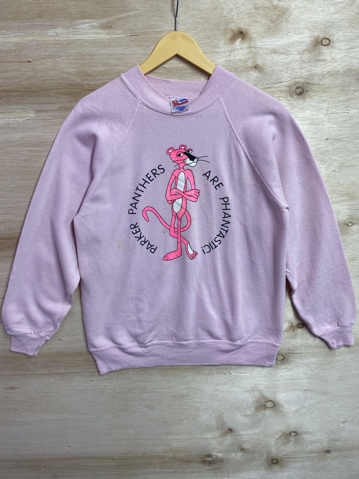Cartoon Network Vintage pink panthersweatshirt Size XXL / US 16-18 / IT 52-54 - 1 Thumbnail