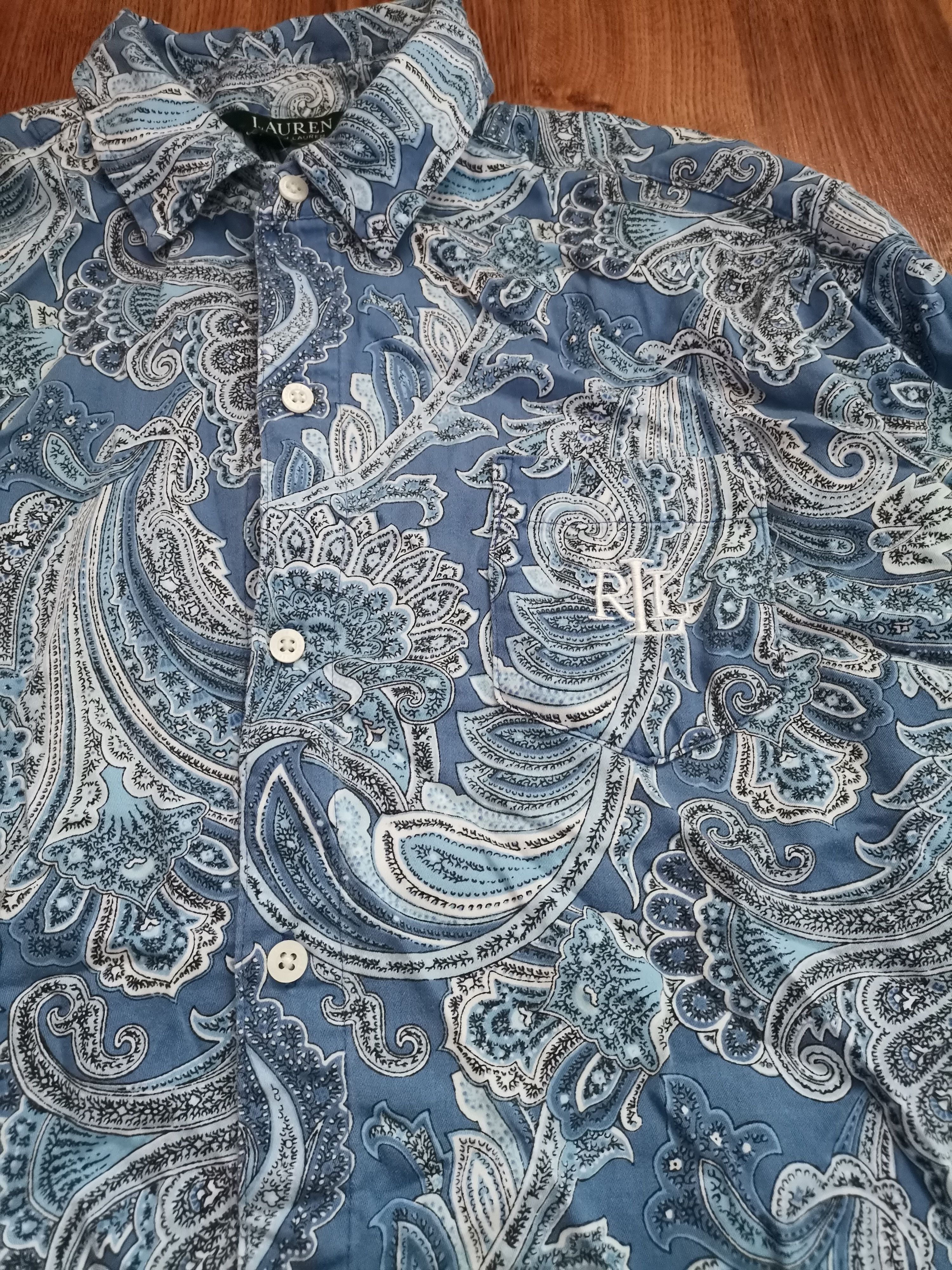 Ralph Lauren Lauren Ralph Lauren Women's Pasley Long Shirt Size M / US 6-8 / IT 42-44 - 2 Thumbnail