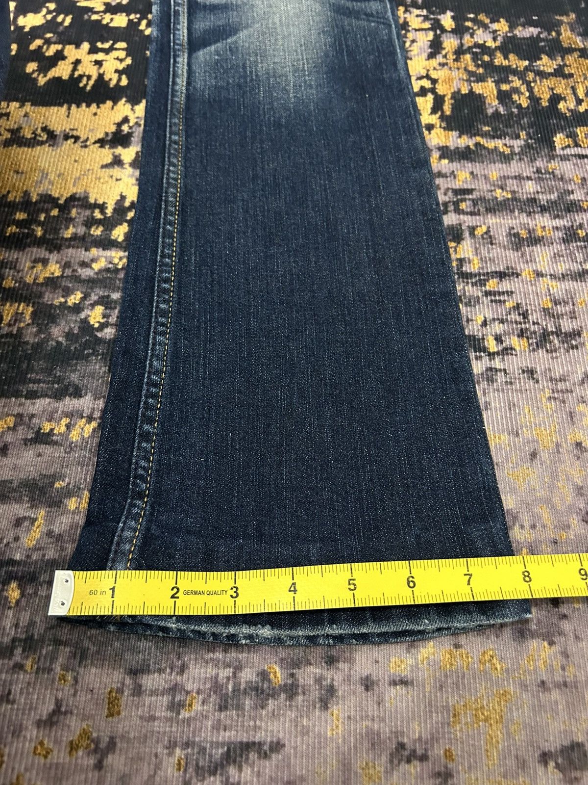 Tornado Mart Redpepper Japan Snake Pocket Washed Flare Jeans Size US 27 - 23 Thumbnail