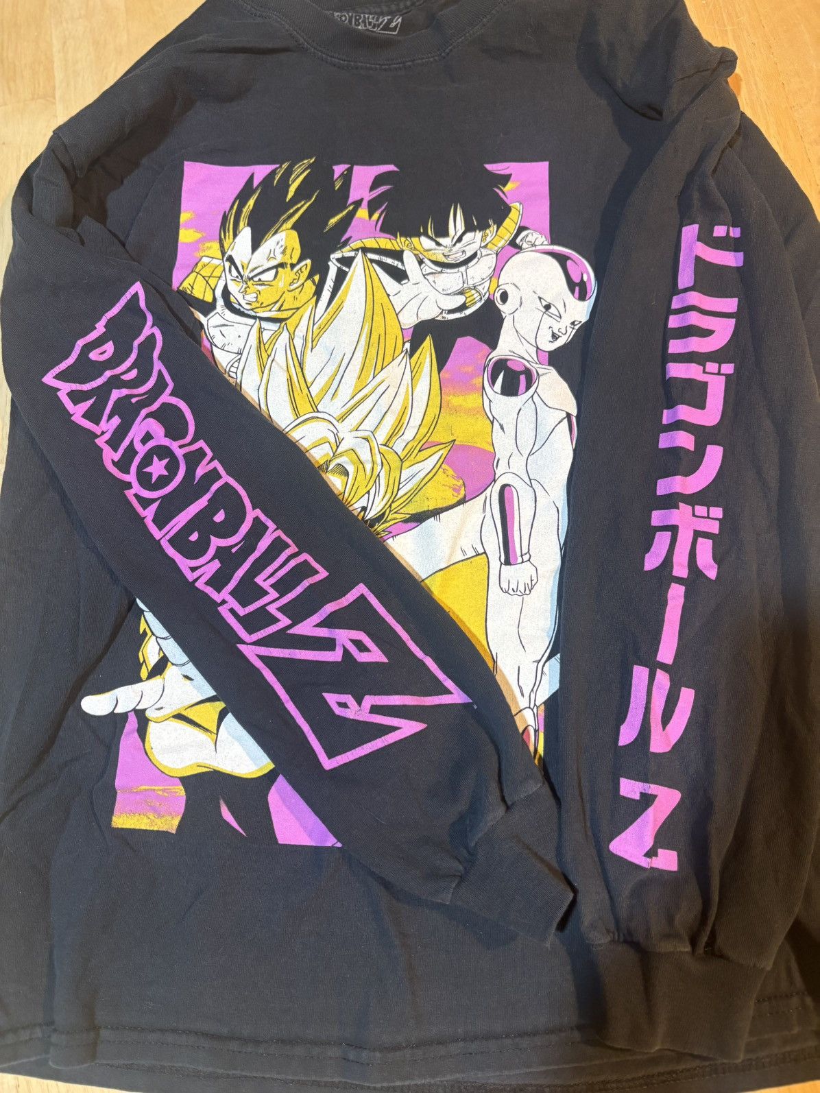 Anime Dragon Ball Z Long Sleeve Tee Size US S / EU 44-46 / 1 - 4 Thumbnail