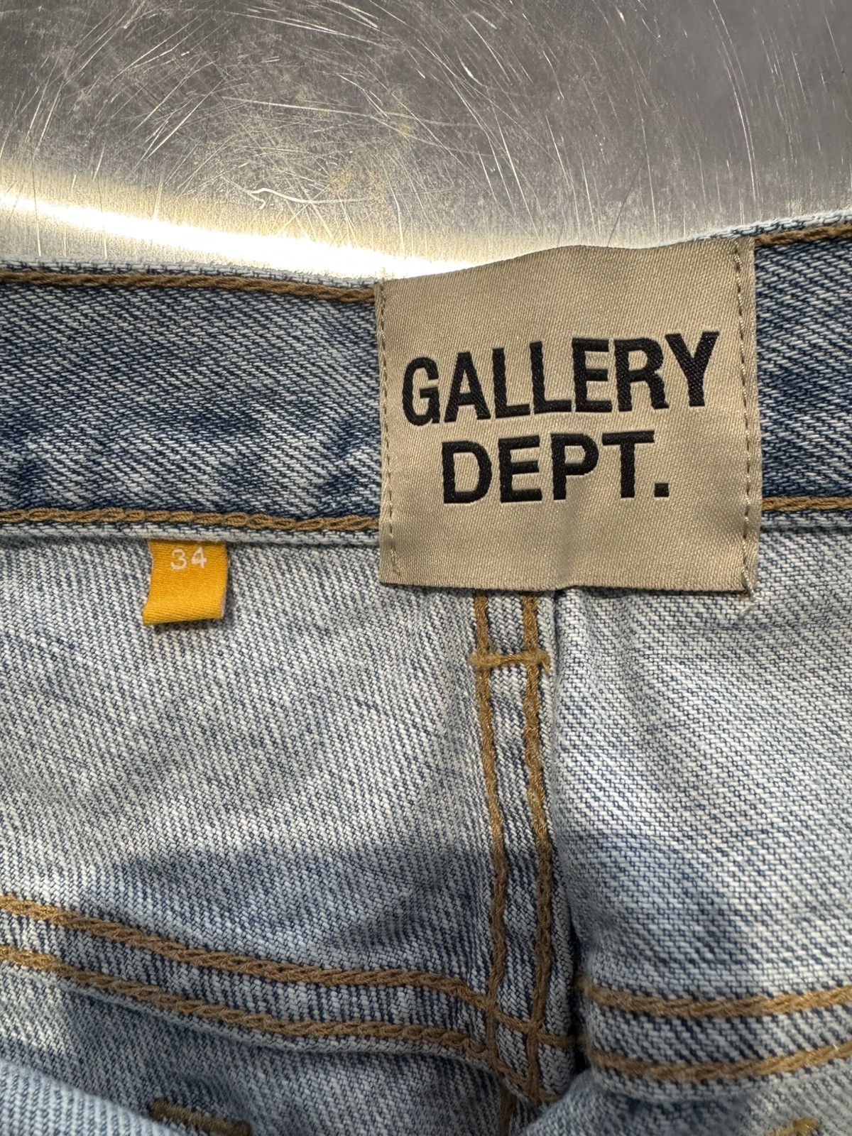 Gallery Dept. Gallery Dept Cage Denim Jeans Size US 34 / EU 50 - 3 Thumbnail