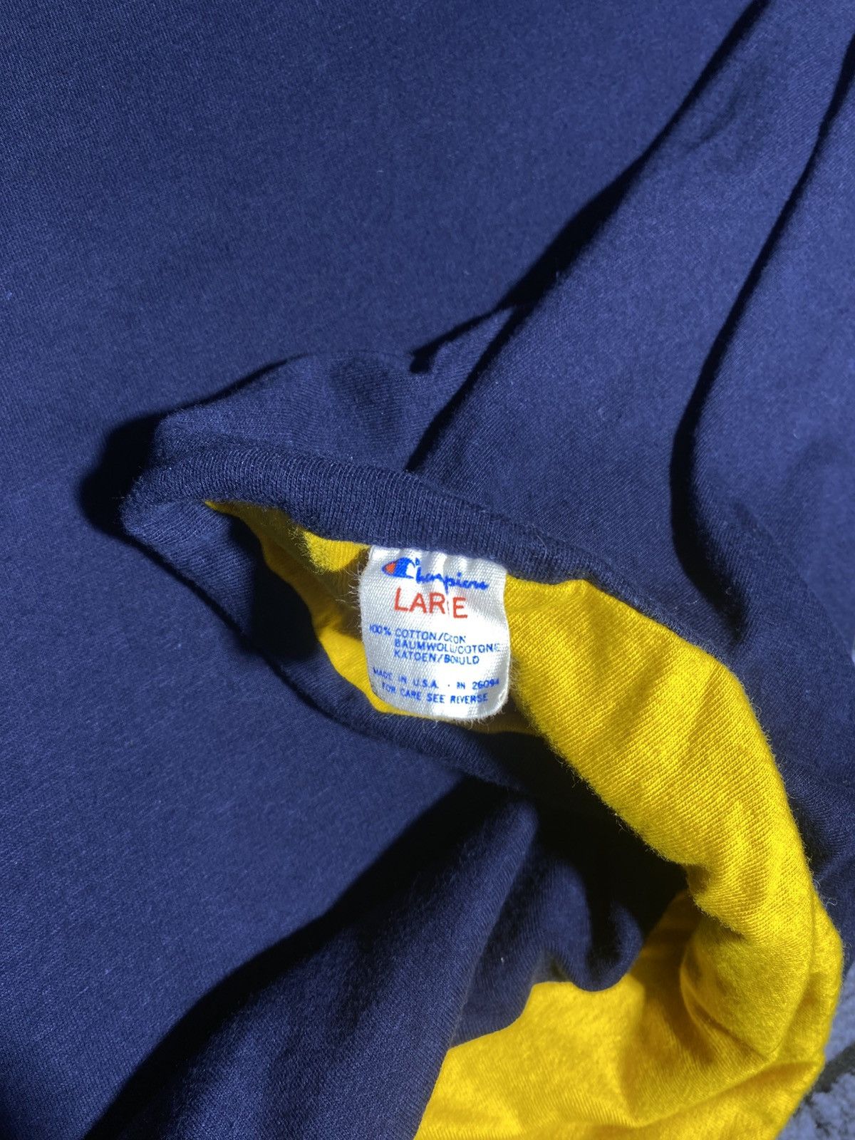 Champion 70s vintage champion michigan reversible tee Size US M / EU 48-50 / 2 - 4 Thumbnail
