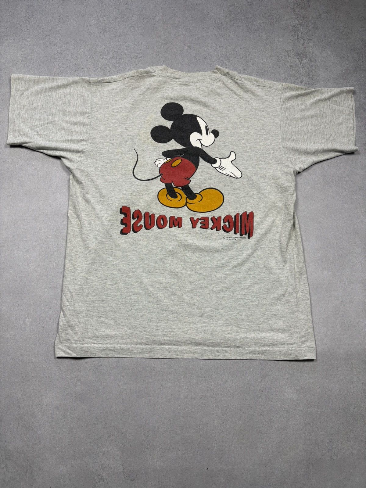 Mickey Mouse Vintage 80s Mickey Mouse Florida Double Sided Tee USA Disney Size US XL / EU 56 / 4 - 2 Thumbnail
