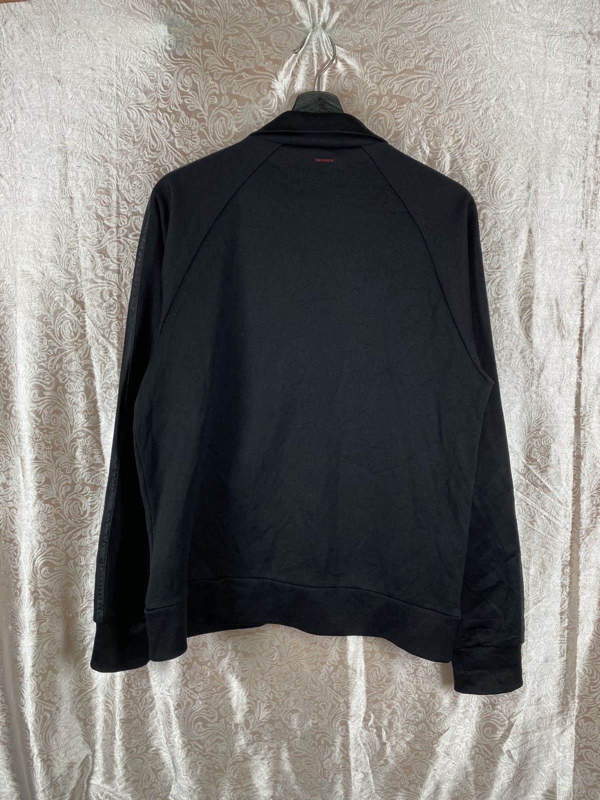 Japanese Brand Vintage RAGS Track Jacket Black Full Zip Minimal Sportswear Size US M / EU 48-50 / 2 - 9 Thumbnail