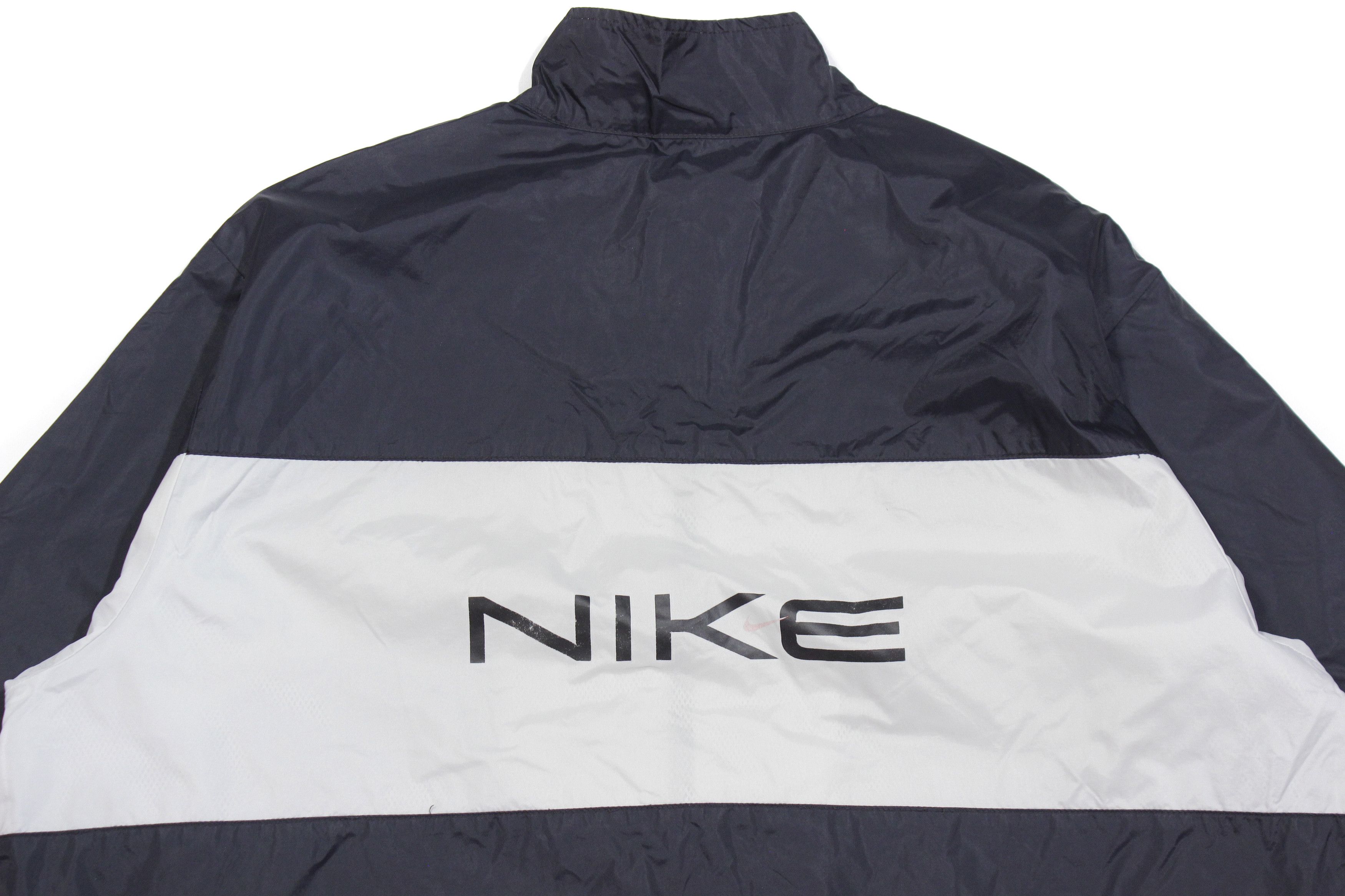 Nike 90S Big Logo Nylon Jacket Size US L / EU 52-54 / 3 - 3 Thumbnail