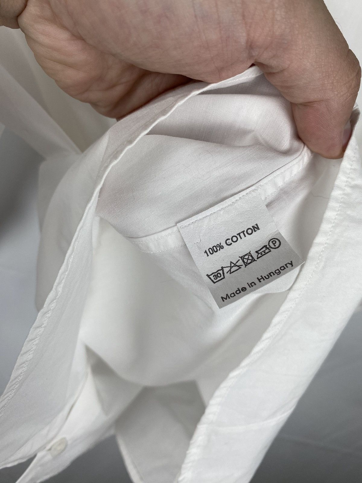 Dries Van Noten Dries Van Noten White Shirt Decorated Button Up Men size 48 Size US M / EU 48-50 / 2 - 7 Thumbnail