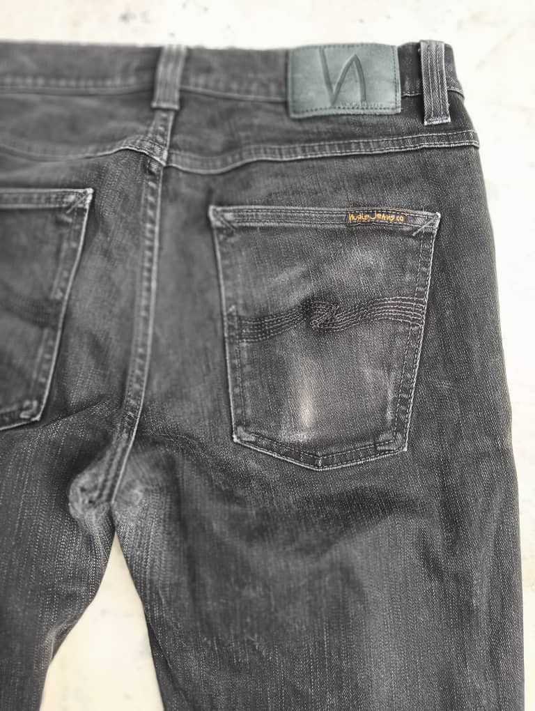 Nudie Jeans × Vintage Distressed nudie jeans size 32 Size US 32 / EU 48 - 4 Thumbnail