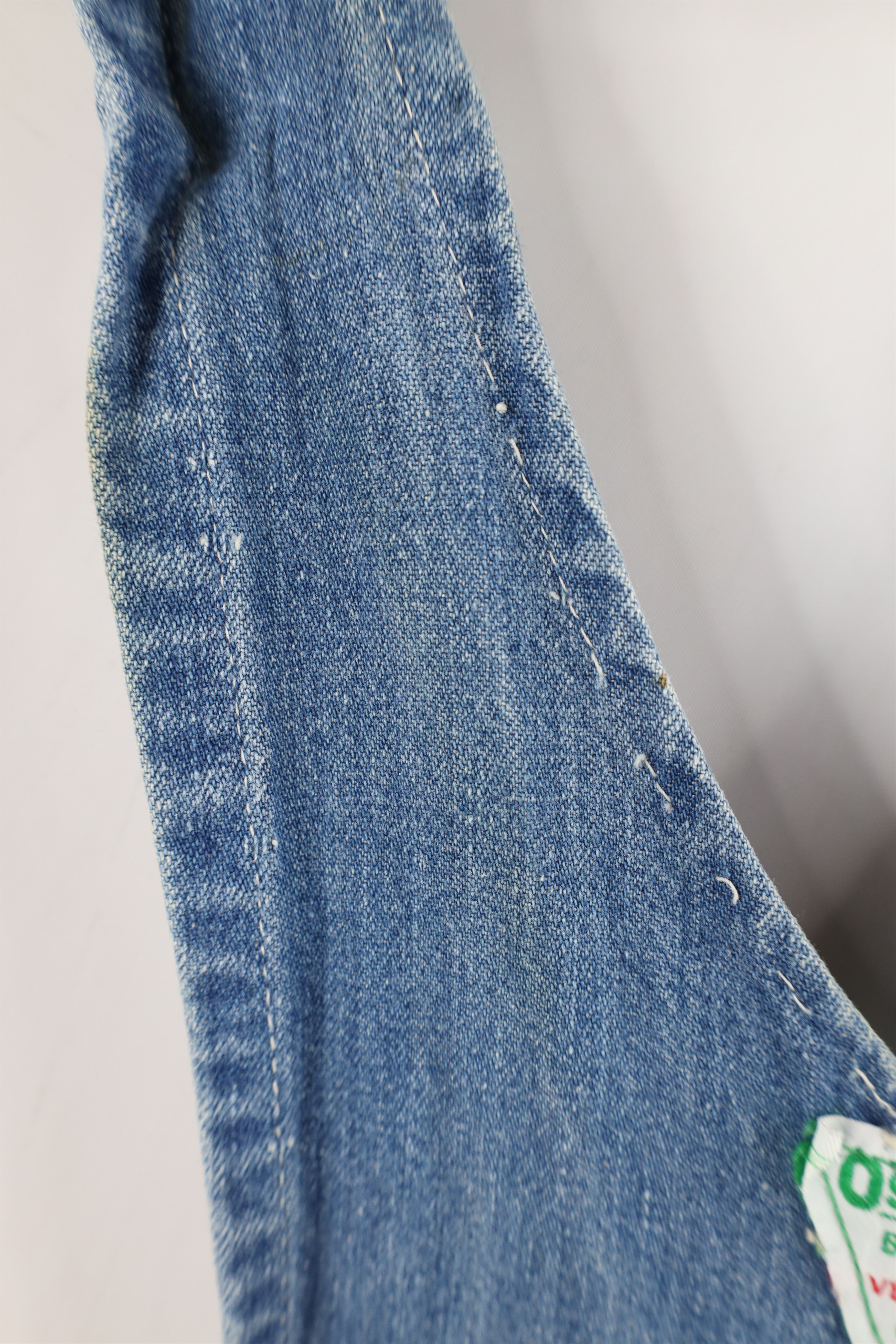 Oshkosh Vintage 60s OshKosh B'Gosh Vestbak Union Made Denim Overalls Size US 30 / EU 46 - 19 Thumbnail