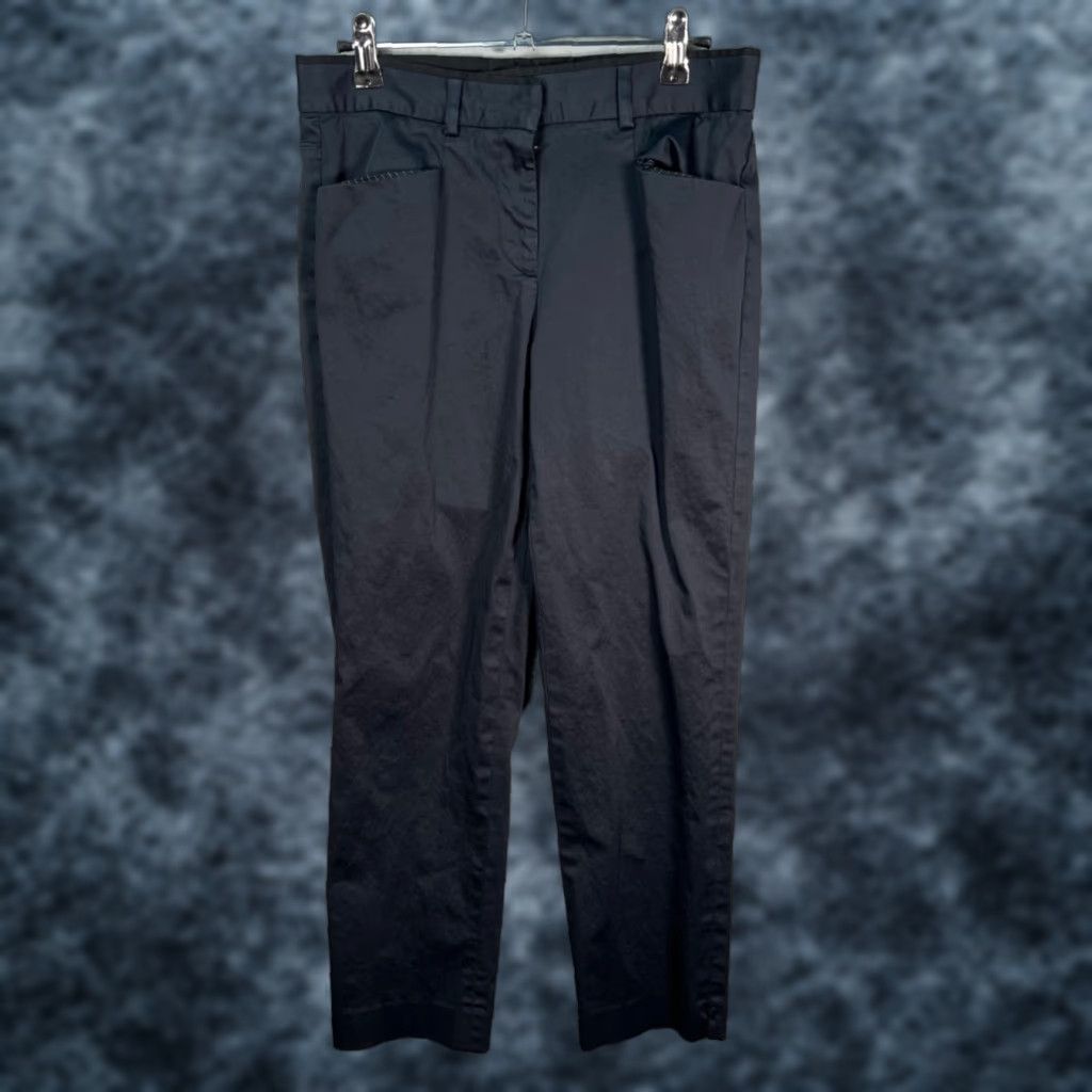 Rag & Bone rag & bone Womens Pants Chino Slim Cotton-Blend Blue Size 0 Flat Front Zip 26 In Inseam Size 25" / US 0 / IT 36 - 1 Thumbnail