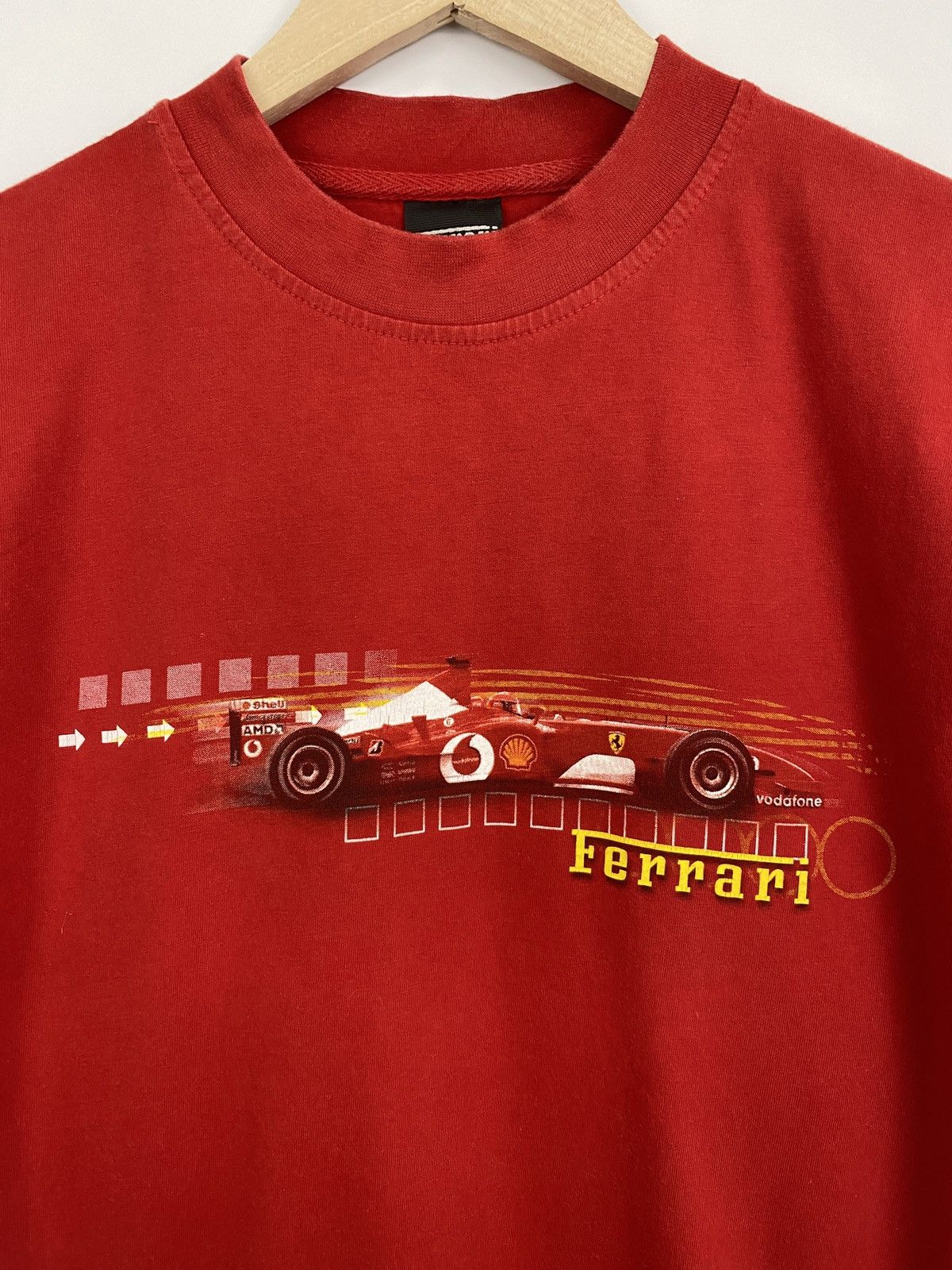 Ferrari 🇮🇹 Vintage 1996 Ferrari Racing F1 Graphic Big logo T-Shirt Size US M / EU 48-50 / 2 - 4 Thumbnail