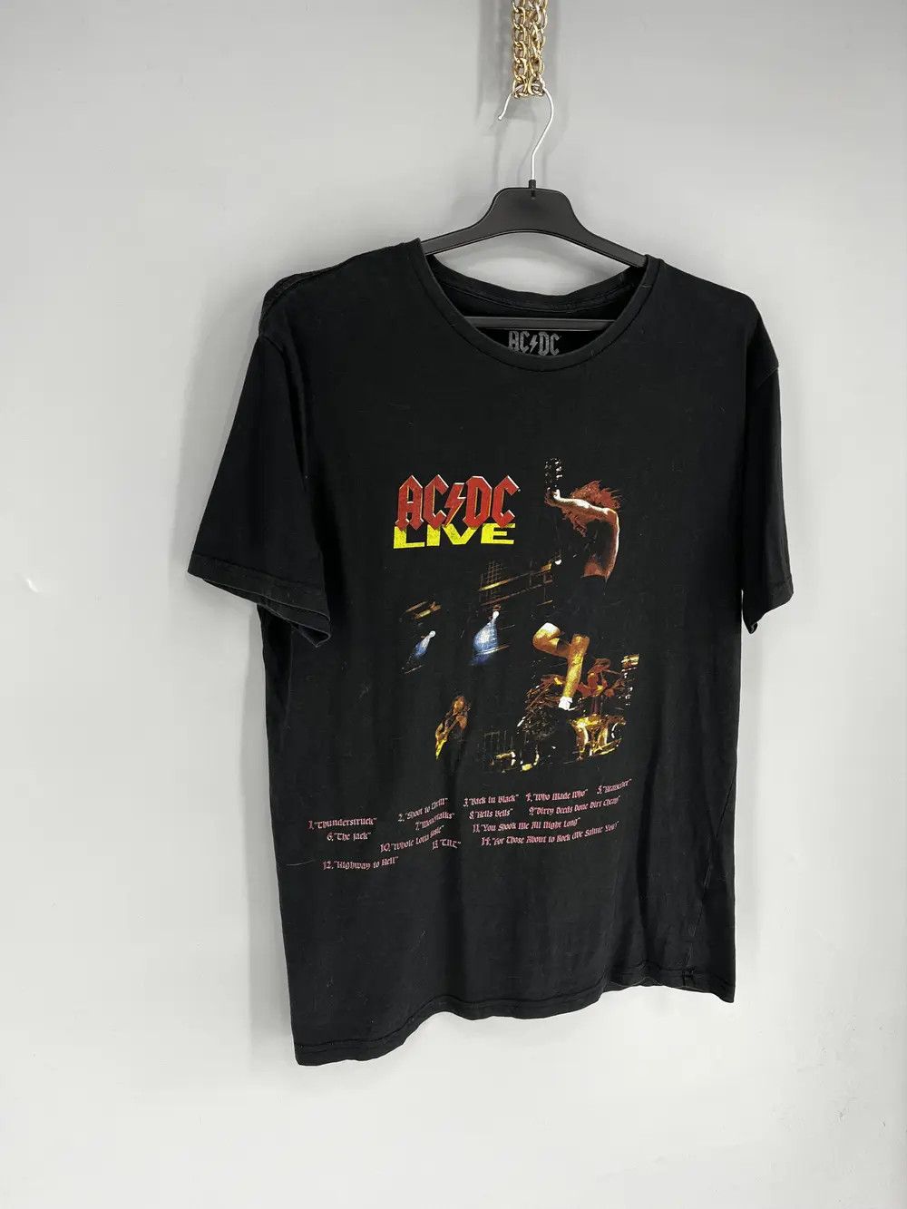Band Tees VINTAGE AC DC TOUR ROCK BAND TEE T-SHIRT MEN'S SIZE M Size US S / EU 44-46 / 1 - 2 Thumbnail