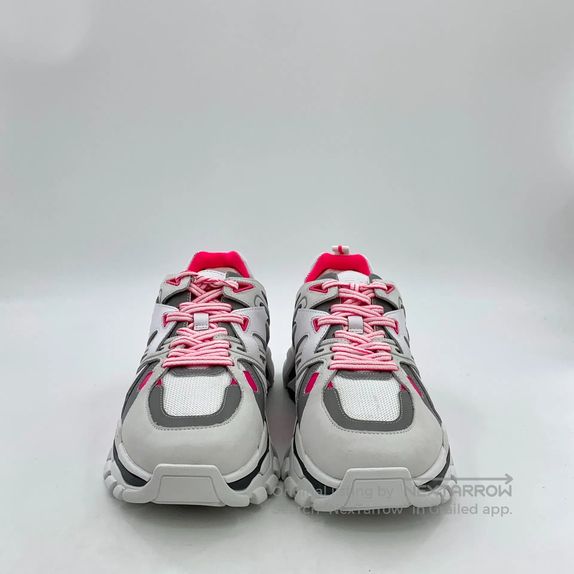 ASH ASH White Laced Casual Flat Dad Shoes| Size US 9.5 / IT 39.5 - 3 Thumbnail