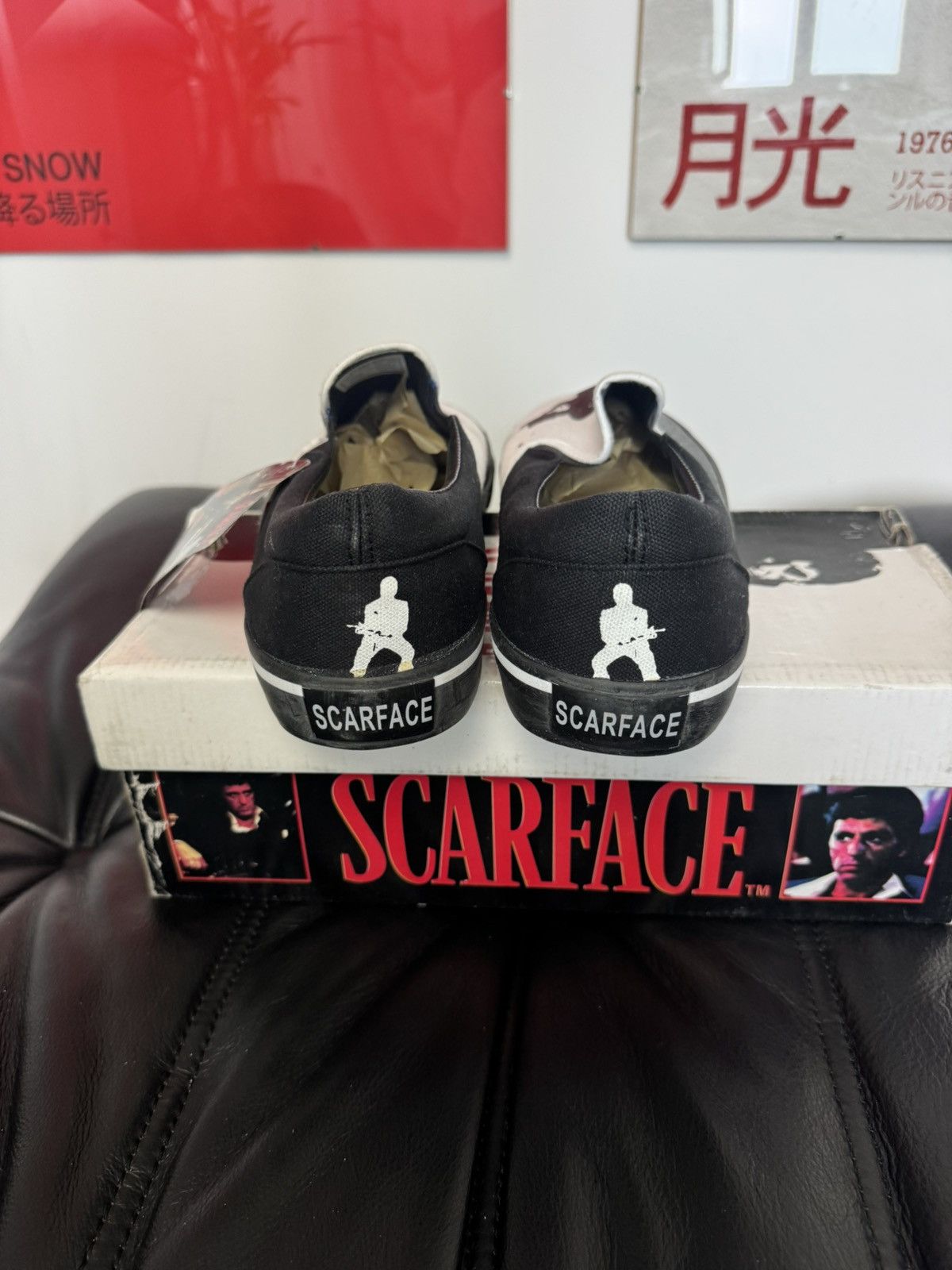 Vintage Vintage 04’ OG Scarface Movie Slip Ons Merch Low Top Shoes Size US 8.5 / EU 41-42 - 4 Thumbnail