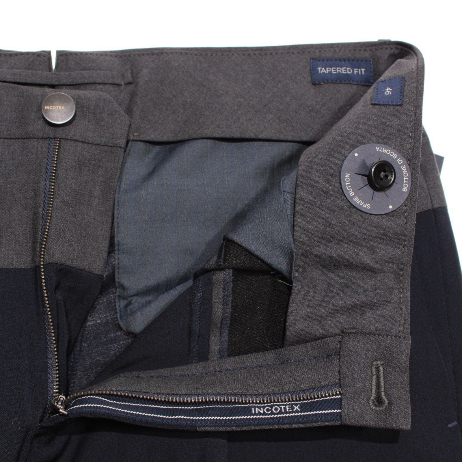 Incotex INCOTEX New with tags Dress Pants Size 30 US In Blue Size US 30 / EU 46 - 4 Thumbnail