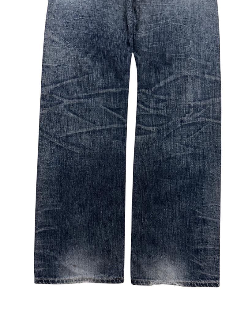 Le Grande Bleu (L.G.B.) VINTAGE EDWIN INSANE HEAVY MUDWASH WHISKER DISTRESSED DENIM Size US 32 / EU 48 - 16 Thumbnail