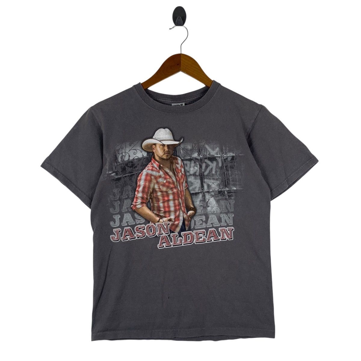 Vintage JASON ALDEAN USA Country Music Singer My Kinda 2010 TShirt Size US S / EU 44-46 / 1 - 1 Thumbnail