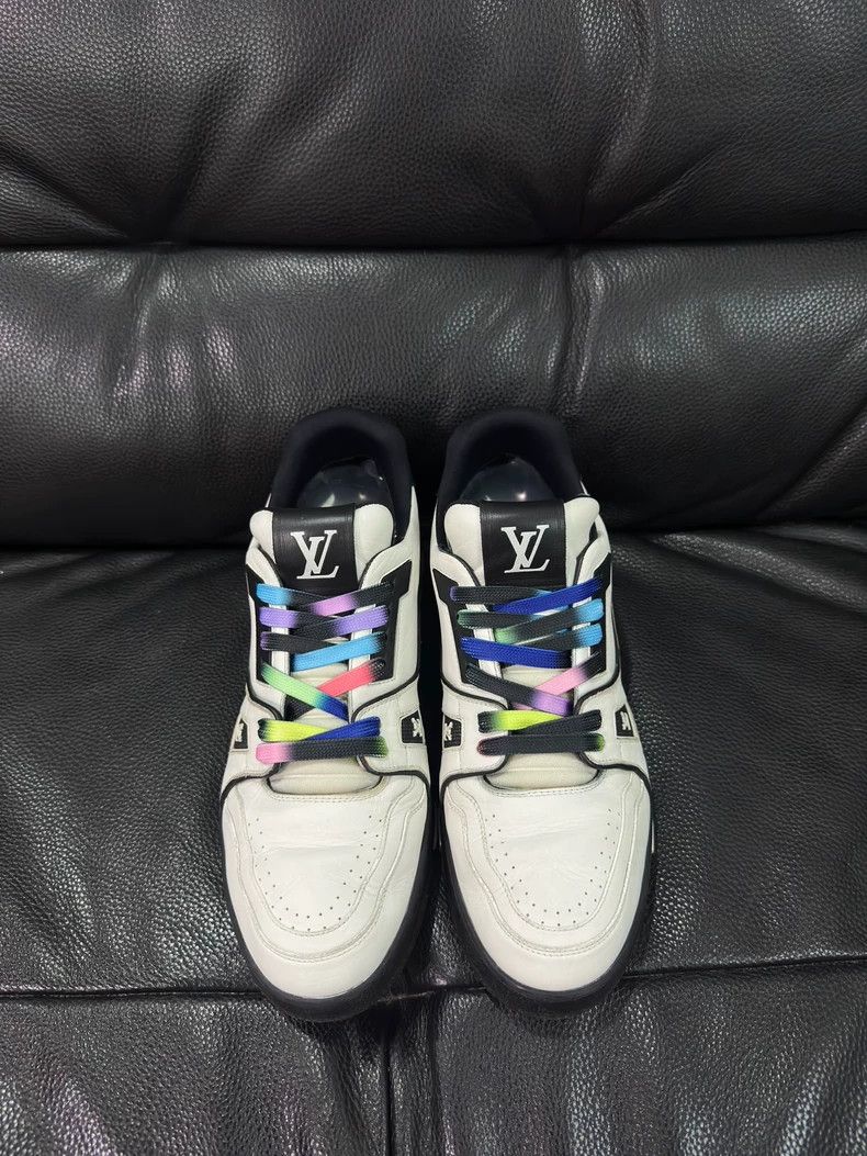 Louis Vuitton Louis Vuitton Trainer cowhide low-top fashion board shoes Size US 10 / EU 43 - 2 Thumbnail