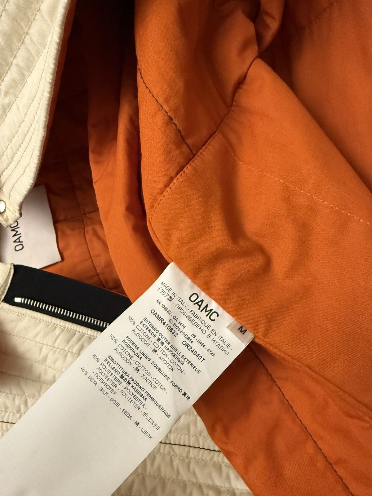 OAMC OAMC light quilted jacket Size US M / EU 48-50 / 2 - 6 Thumbnail