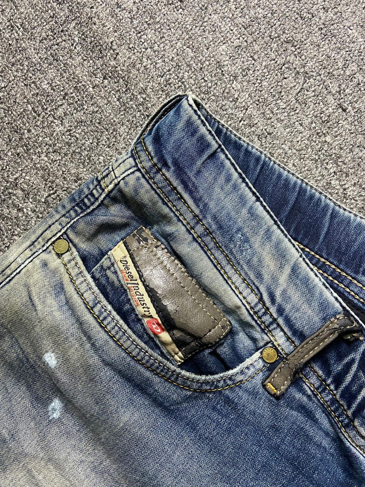 Diesel Vintage DIESEL DENIM + SWEATPANTS (139) Size US 35 - 9 Thumbnail