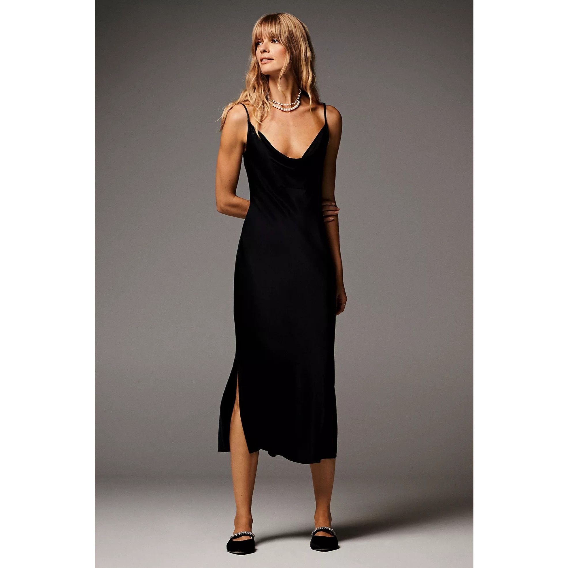 Anthropologie Anthropologie The Elyse Slip Dress Size S / US 4 / IT 40 - 3 Thumbnail