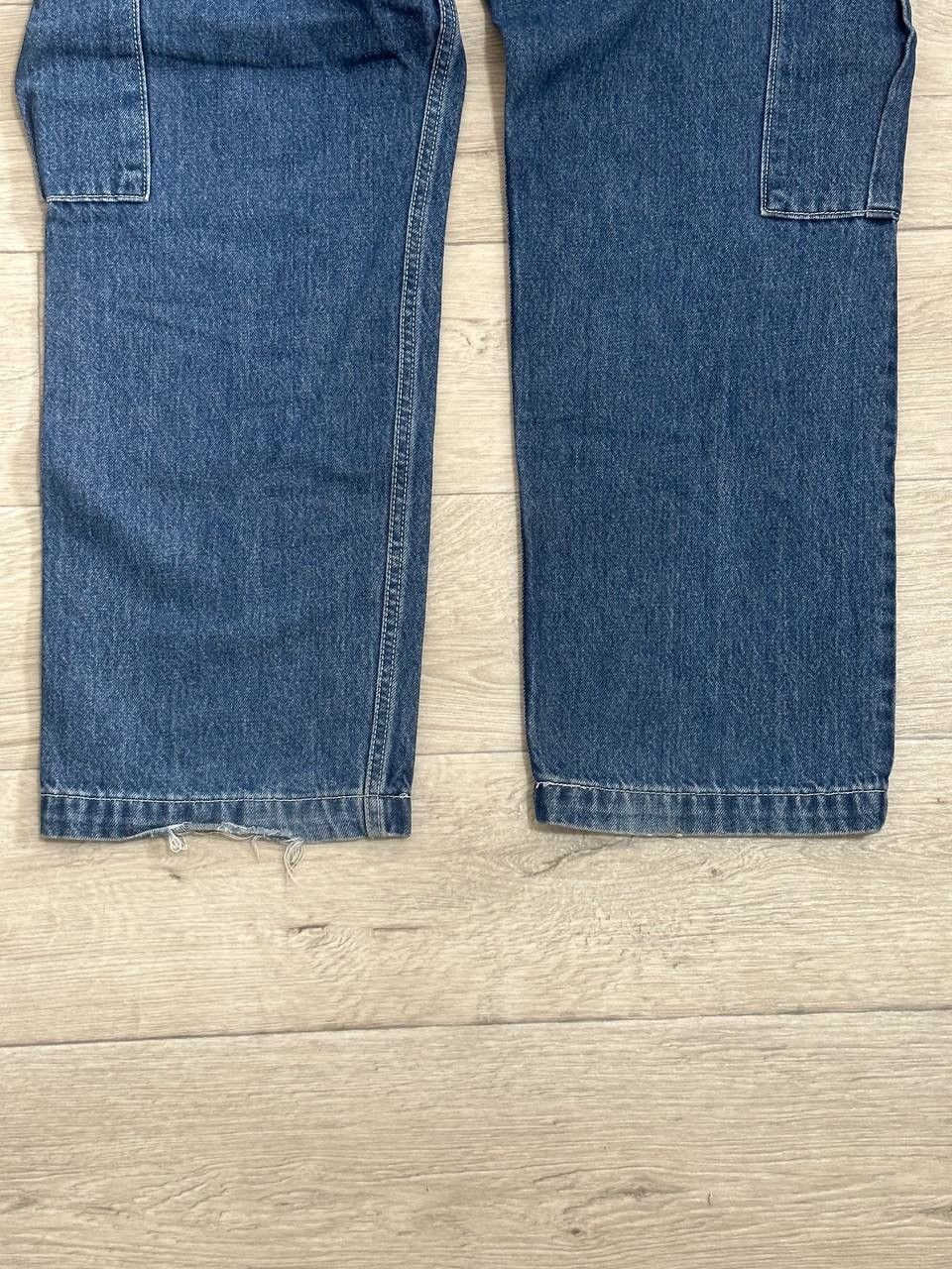 Levi's Levi's SilverTab '94 Baggy Cargo Jeans Medium Wash Pants W31 Size US 31 - 2 Thumbnail