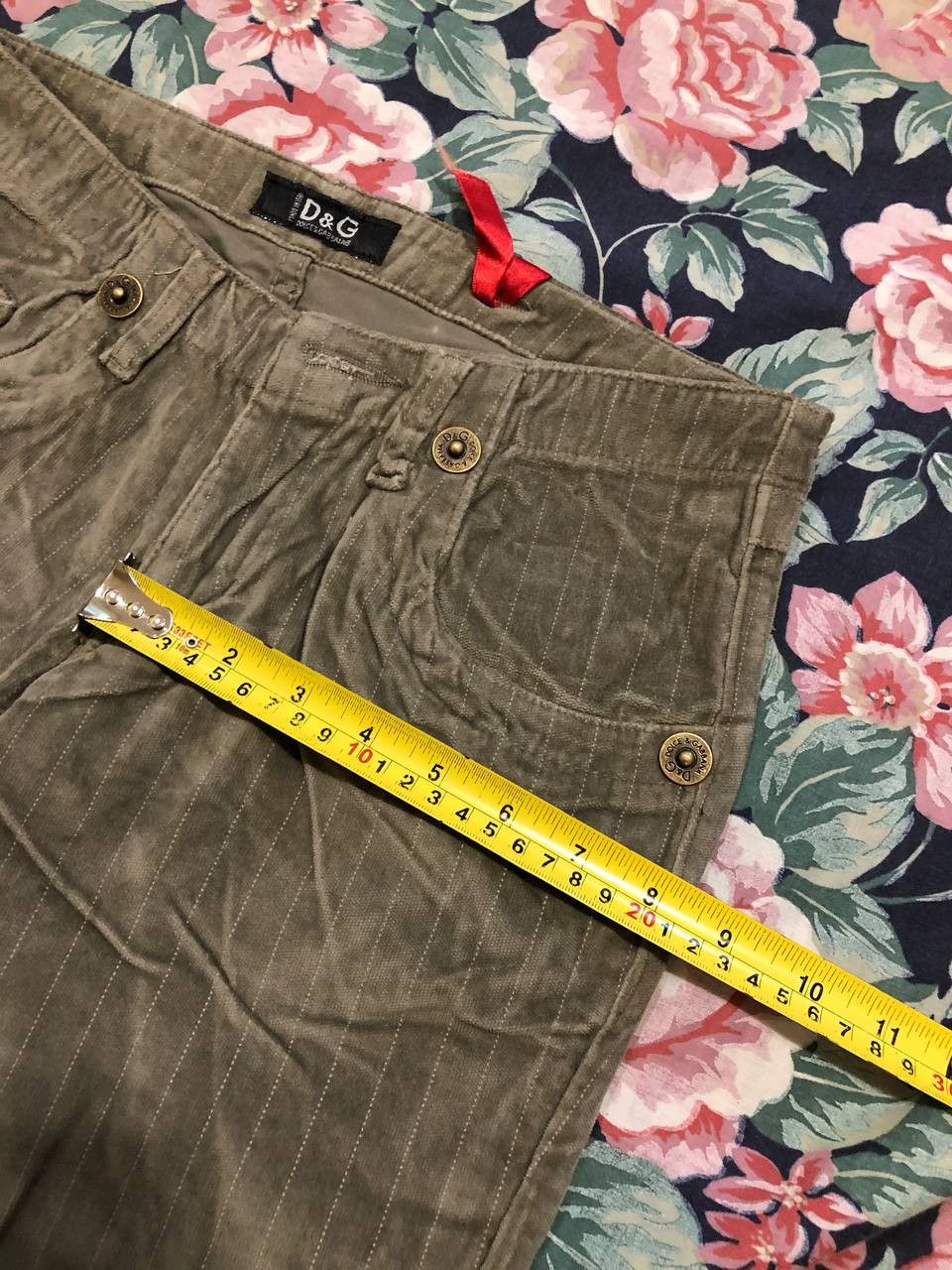 Dolce & Gabbana Denim pants D&G vintage jeans Dolce&Gabbana luxury Y2K Size 30" / US 8 / IT 44 - 16 Thumbnail
