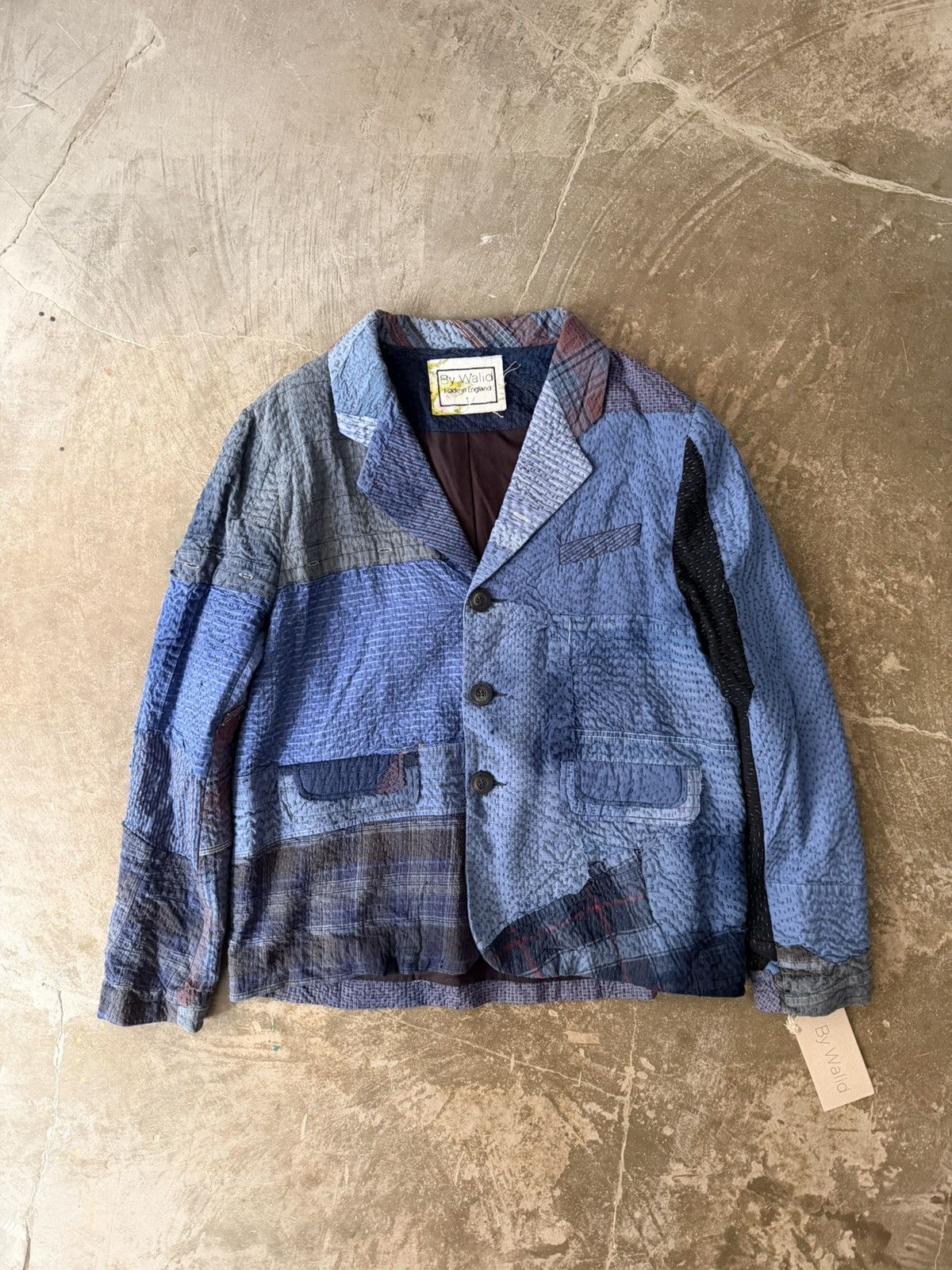 By Walid By Walid Sashiko Patchwork Jacket Kapital 45r Porter Classic Size US L / EU 52-54 / 3 - 1 Thumbnail