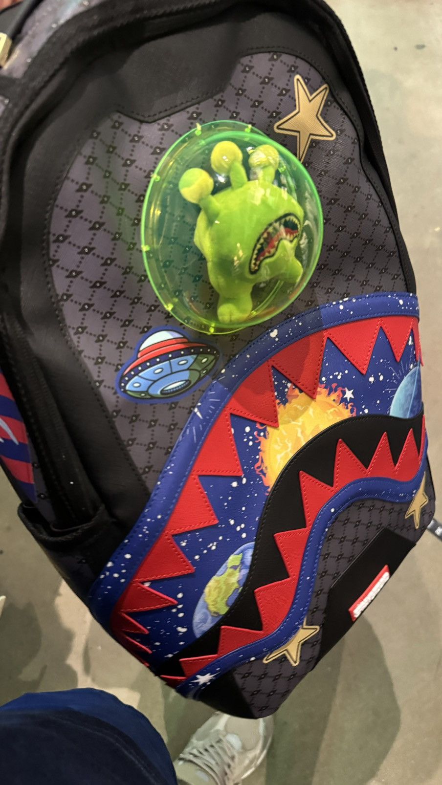 Sprayground ALIEN ZZZADDY DLXSV BACKPACK Size ONE SIZE - 5 Thumbnail