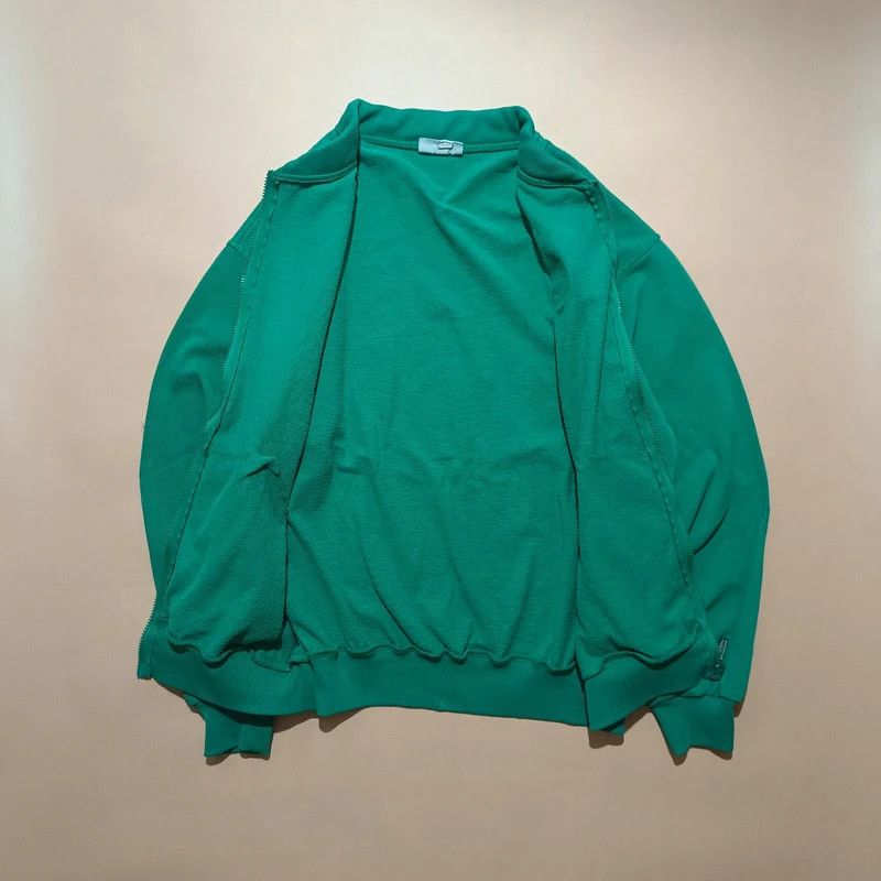 Lacoste Vintage 80s 90s Chemise Lacoste Club Green Zip Up Hoodie M Size US M / EU 48-50 / 2 - 14 Thumbnail