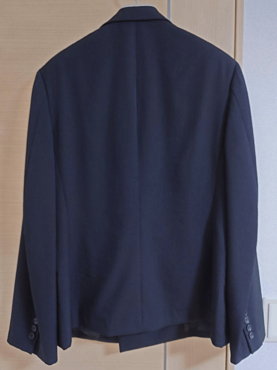 Yohji Yamamoto Yohji Yamamoto Pour Homme 10BUTTON DOUBLE BREASTED JACKET Size US M / EU 48-50 / 2 - 9 Thumbnail