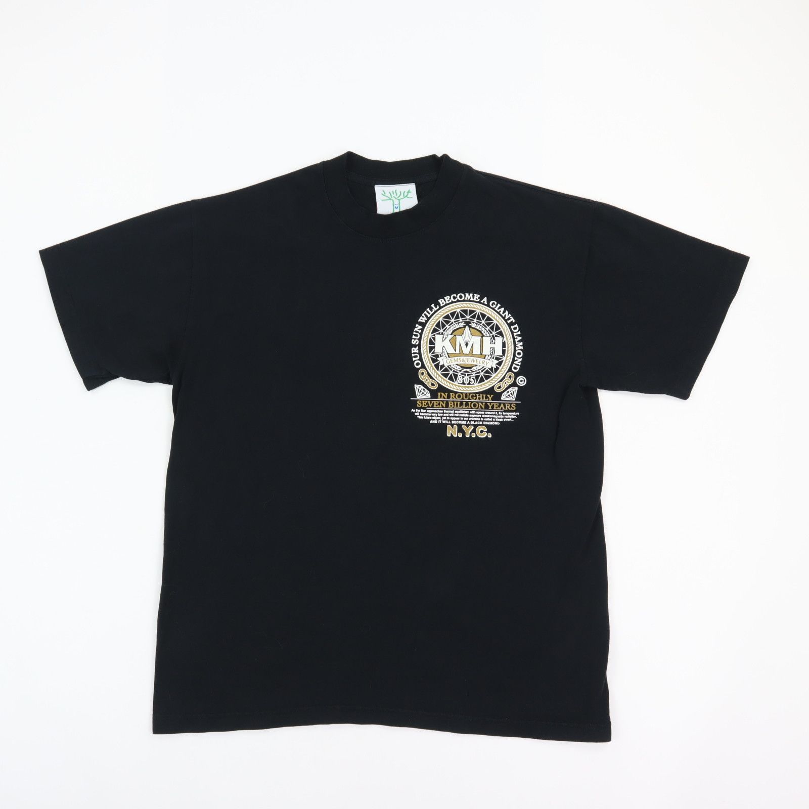 A24 × Elara × Online Ceramics Online Ceramics x A24 x Elara Uncut Gems Black Opal T-Shirt Size US M / EU 48-50 / 2 - 2 Thumbnail