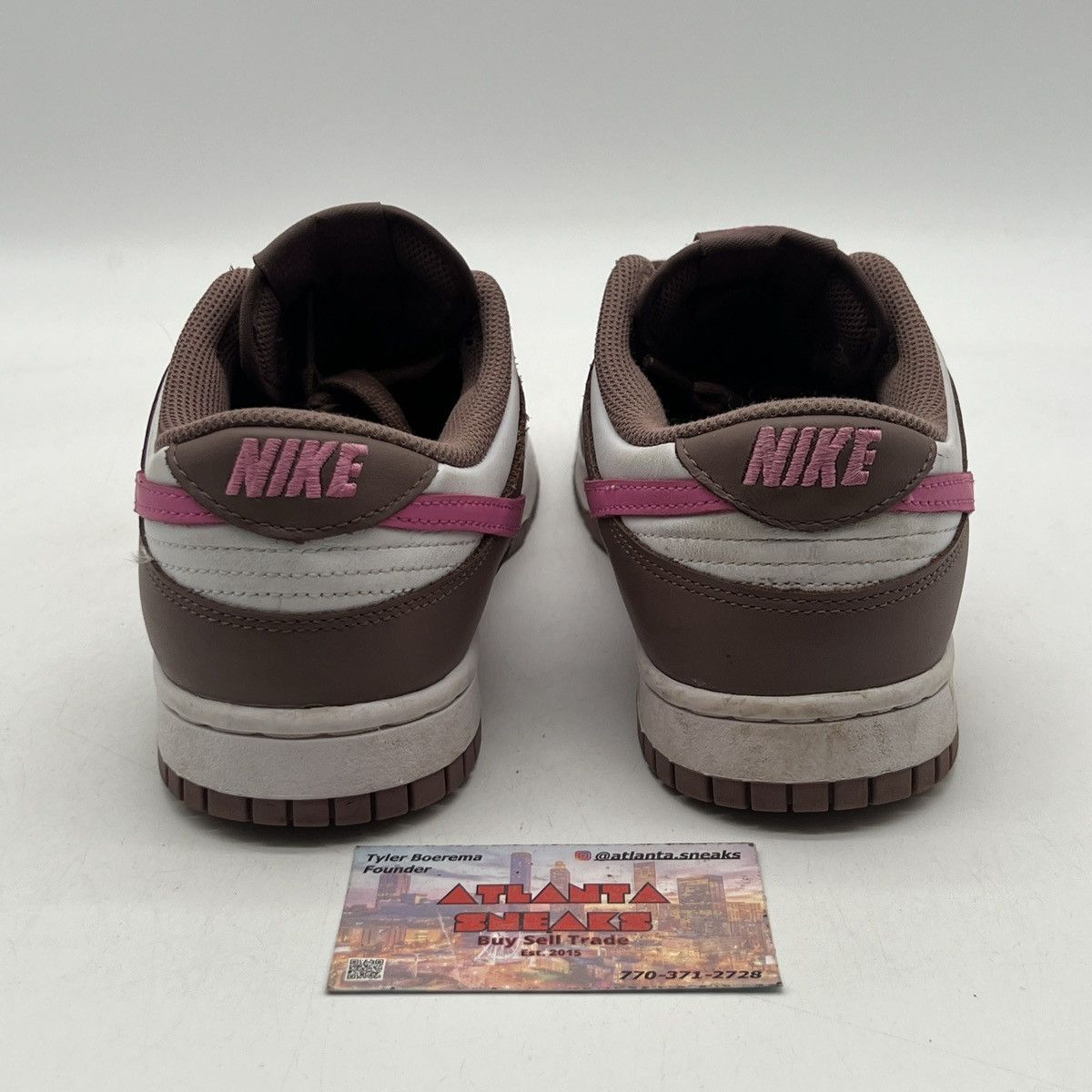 Nike Wmns Nike dunk low Smokey mauve playful pink Size US 9.5 / EU 42-43 - 3 Thumbnail
