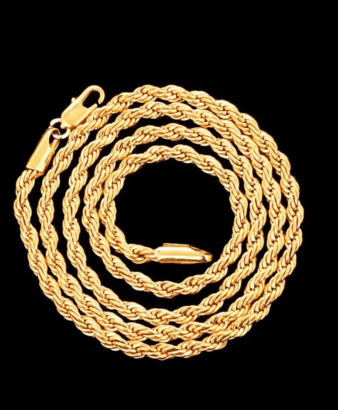 Jewelry Rope Chain Necklace Size ONE SIZE - 4 Thumbnail