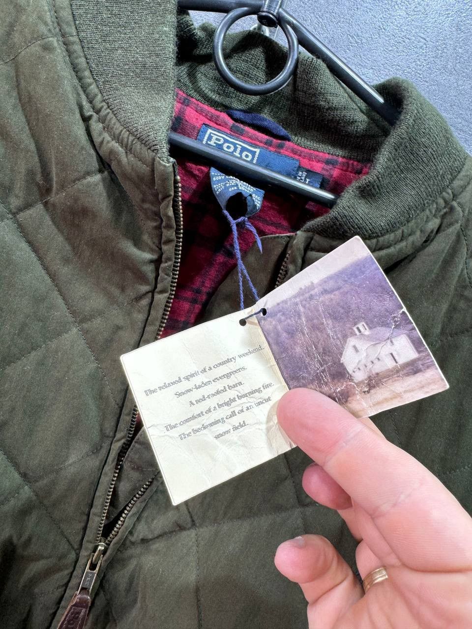 Other Vintage 90s Polo Ralph Lauren Quilted Jacket Puffer Rare Size US L / EU 52-54 / 3 - 7 Thumbnail