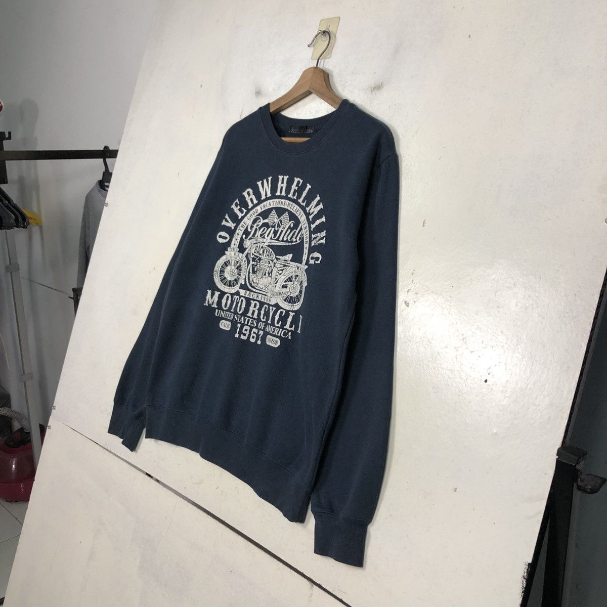 Japanese Brand 📌Beg Hide Motor United State of America Sweatshirt Punk Size US M / EU 48-50 / 2 - 4 Thumbnail