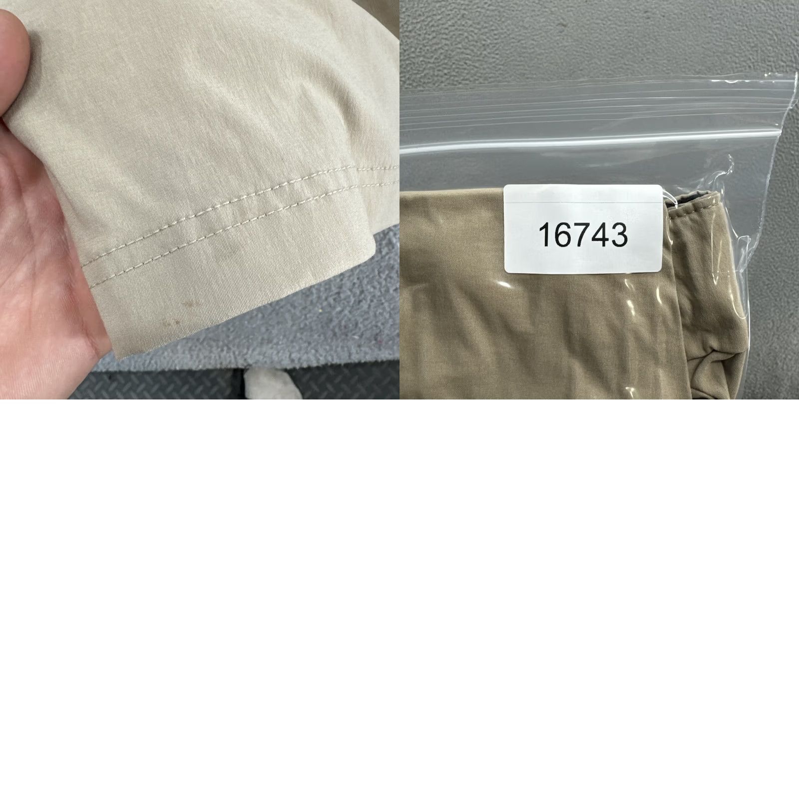 Vintage Duluth Cargo Pants Mens Nylon Beige XLx30 Outdoor Workwear Pockets Brown Canvas Zip Straight Relaxed 30 In Inseam 30 Size US 32 / EU 48 - 9 Thumbnail