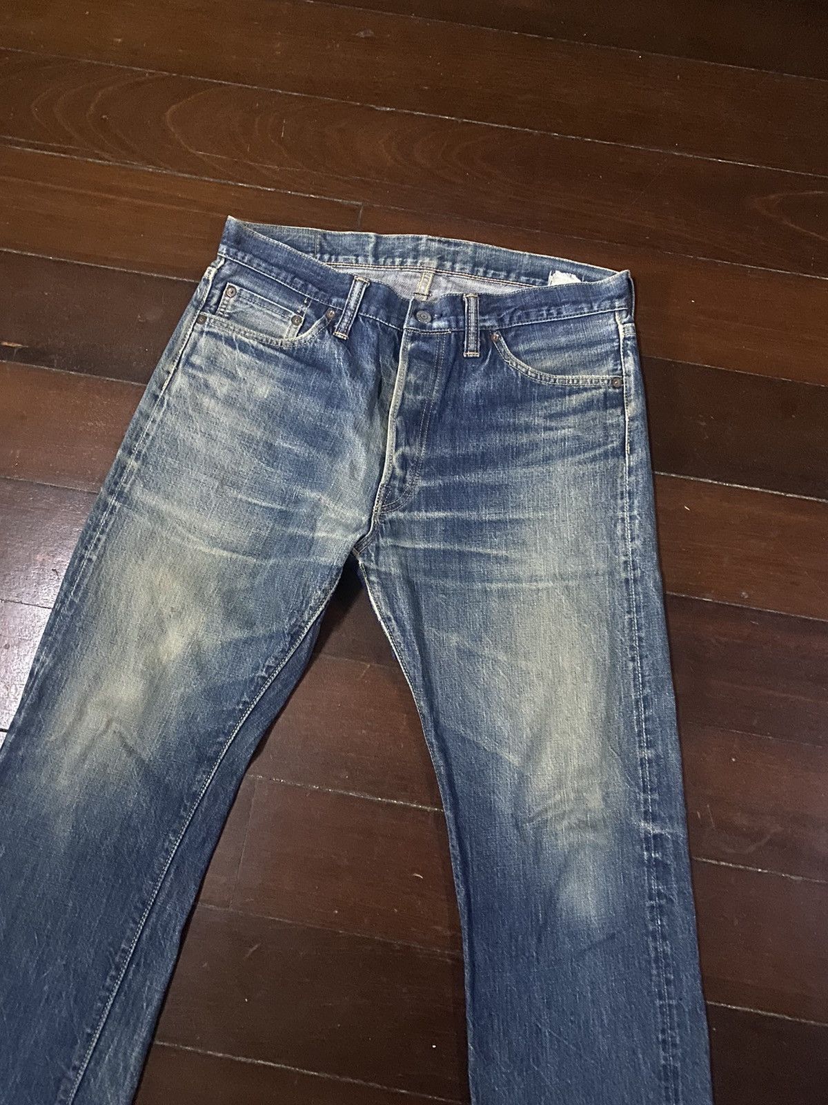 Vintage Sugar Cane Jeans Vintage Honeycomb Rusty lot 2014 rework B-1 Size US 34 / EU 50 - 6 Thumbnail
