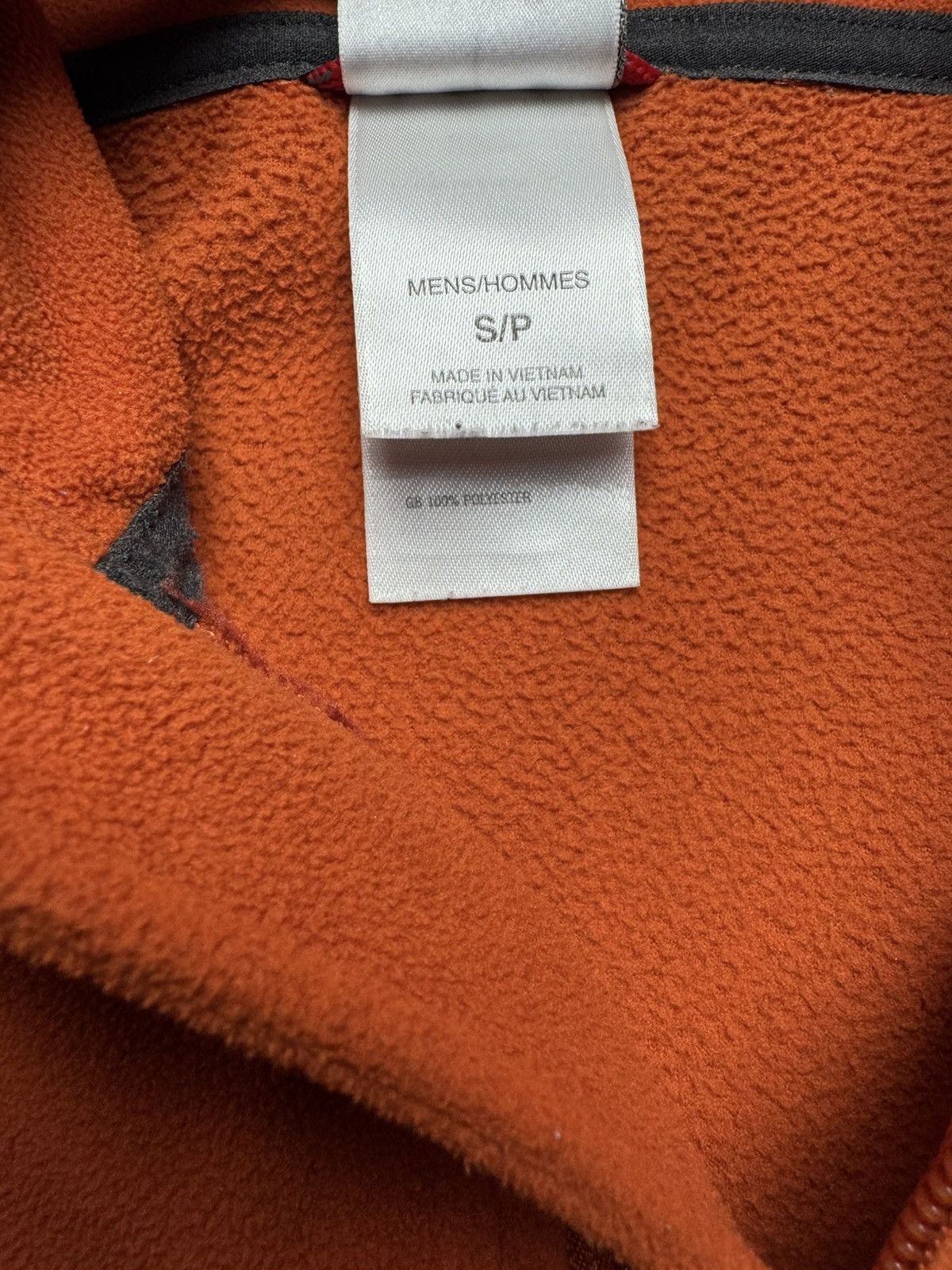 The North Face The North Face TKA 100 Quarter-Zip Fleece - Orange/Grey Size US S / EU 44-46 / 1 - 6 Thumbnail