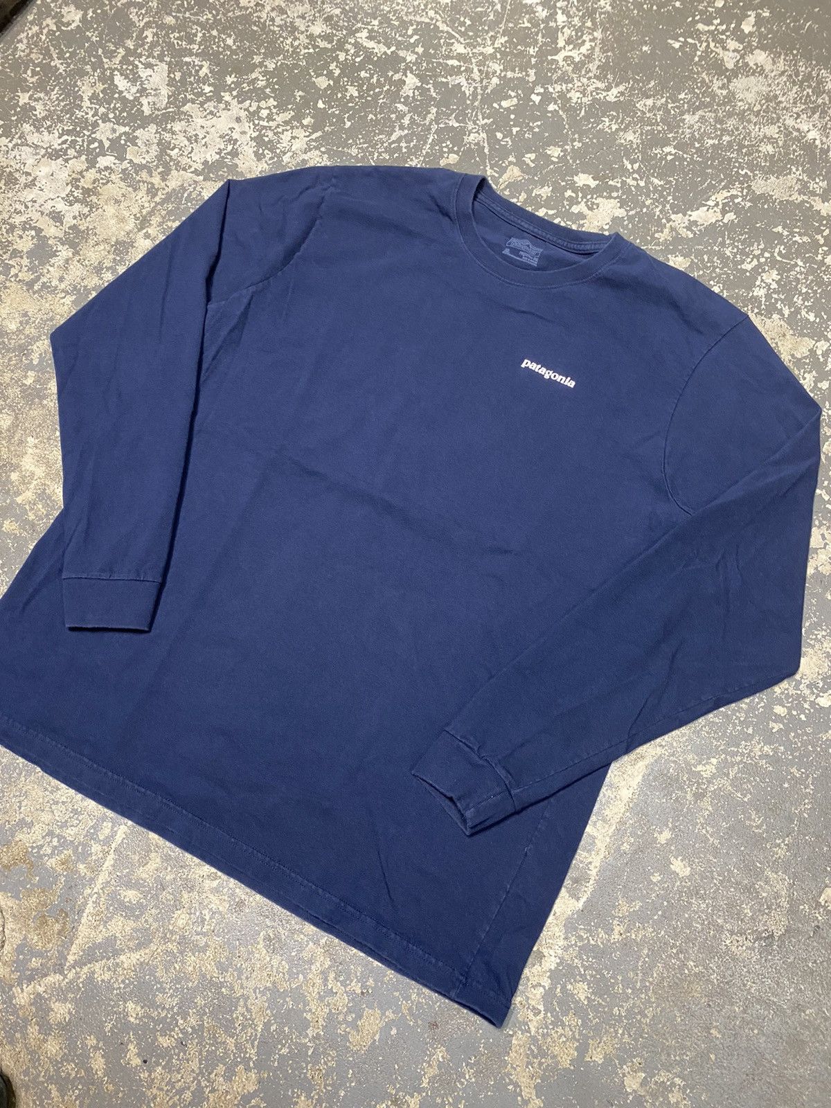 Patagonia × Vintage Patagonia Organic Cotton Long Sleeve Tshirt Size US XL / EU 56 / 4 - 4 Thumbnail