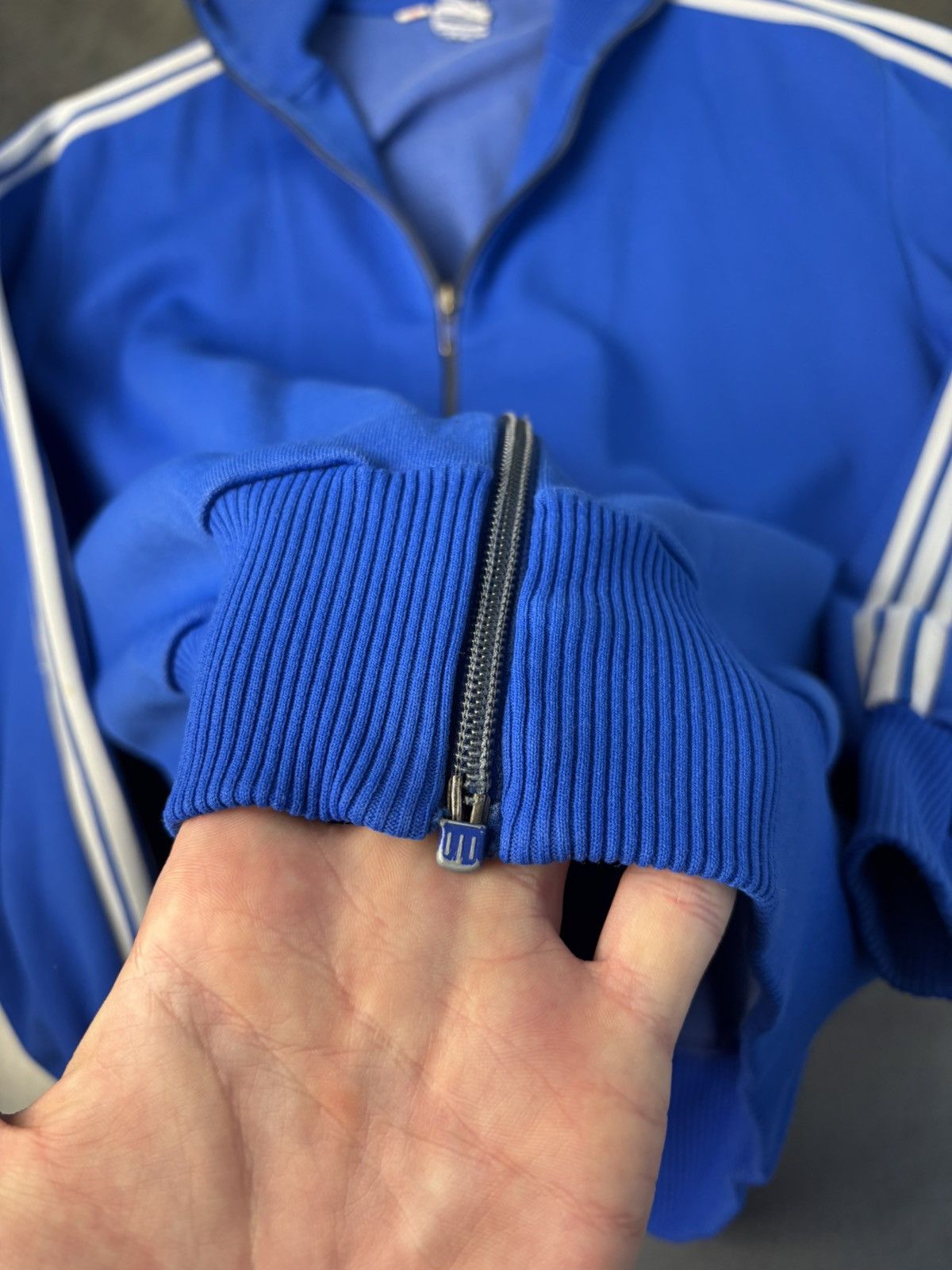 Adidas × Vintage 1960s Vintage Adidas Track Suit Jacket Georg Schwahn Rare 70 Size US M / EU 48-50 / 2 - 7 Thumbnail