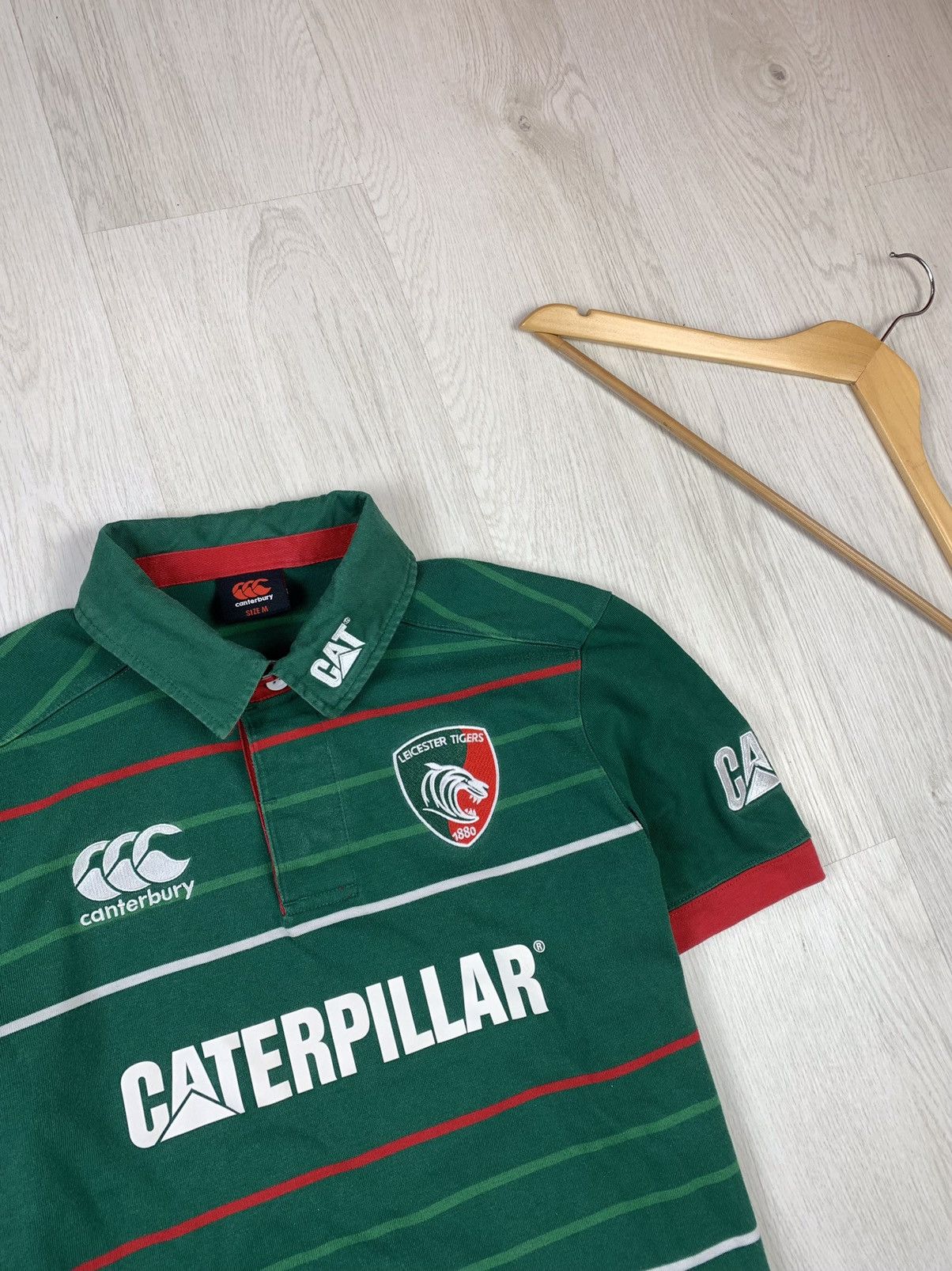 Other Canterbury Leicester Tigers Shirt Rugby Jersey Size M Size US M / EU 48-50 / 2 - 3 Thumbnail